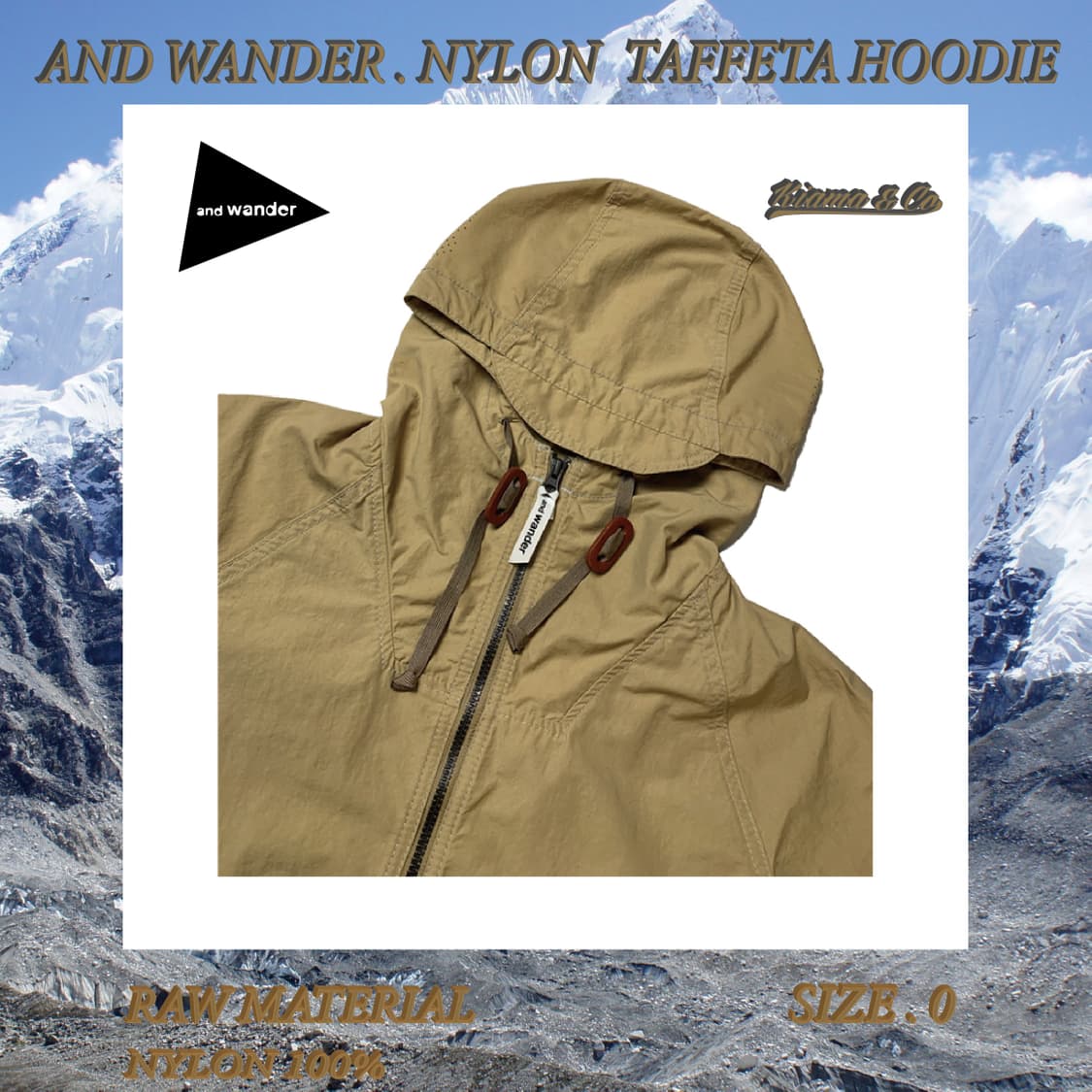 Nylon taffeta hoodie 상품이미지2