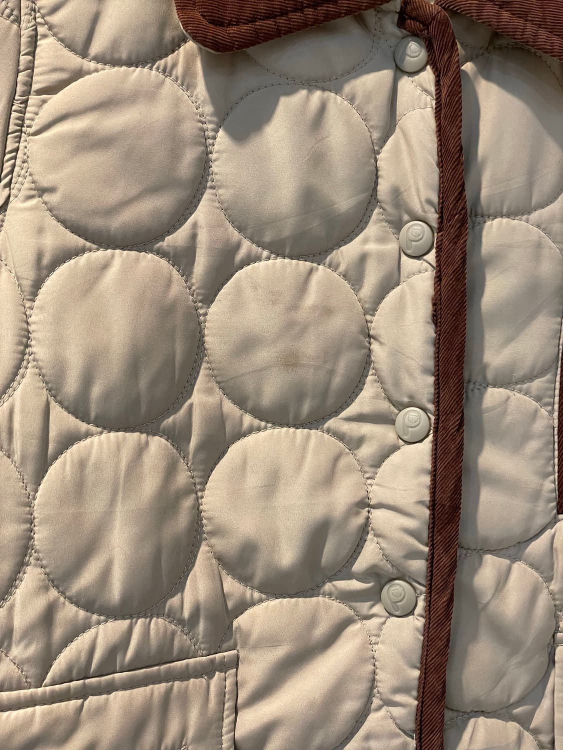 일본빈티지 펜필드 도트퀼팅자켓  상품이미지2