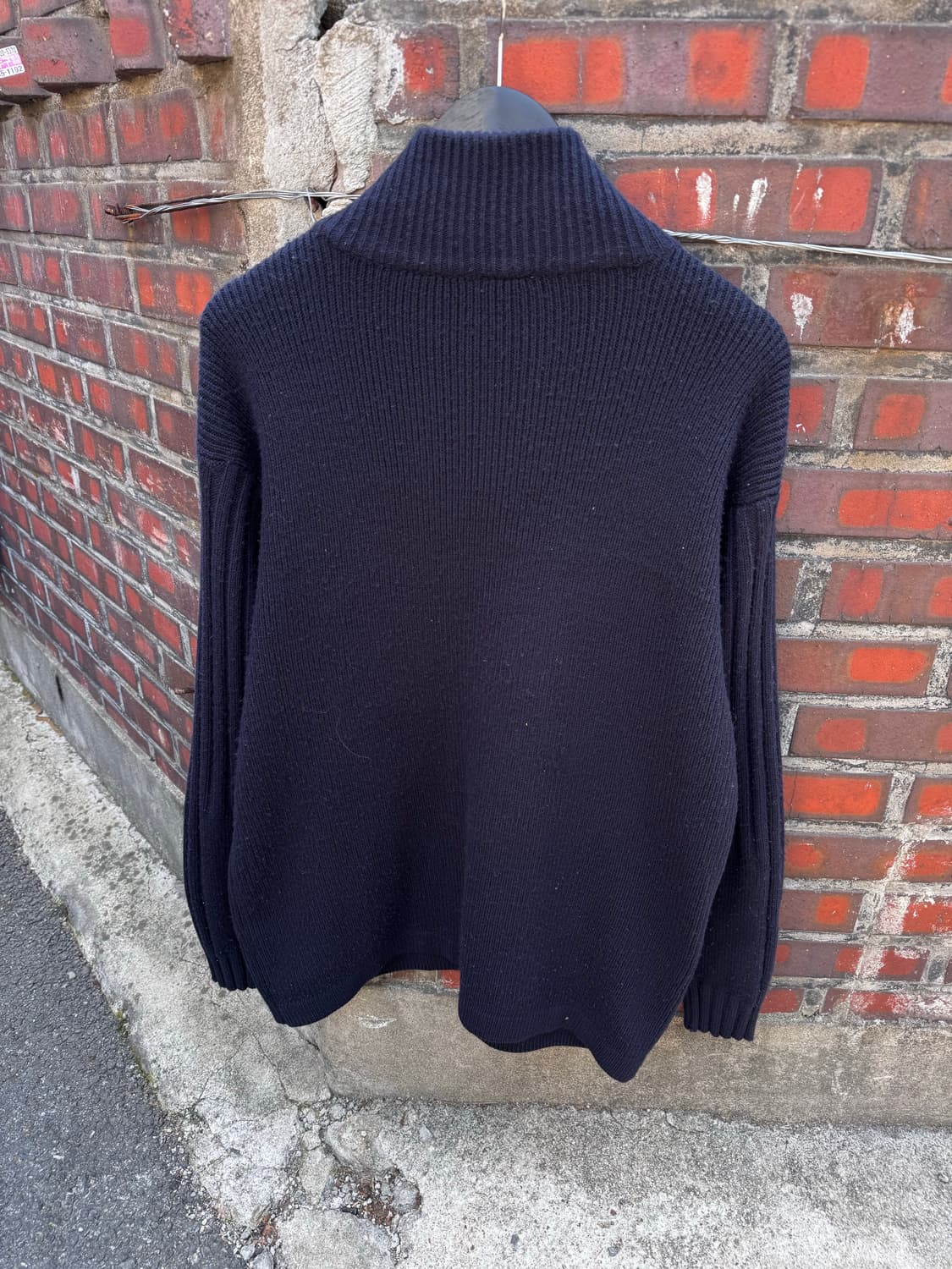 90s 디젤 니트집업  상품이미지6