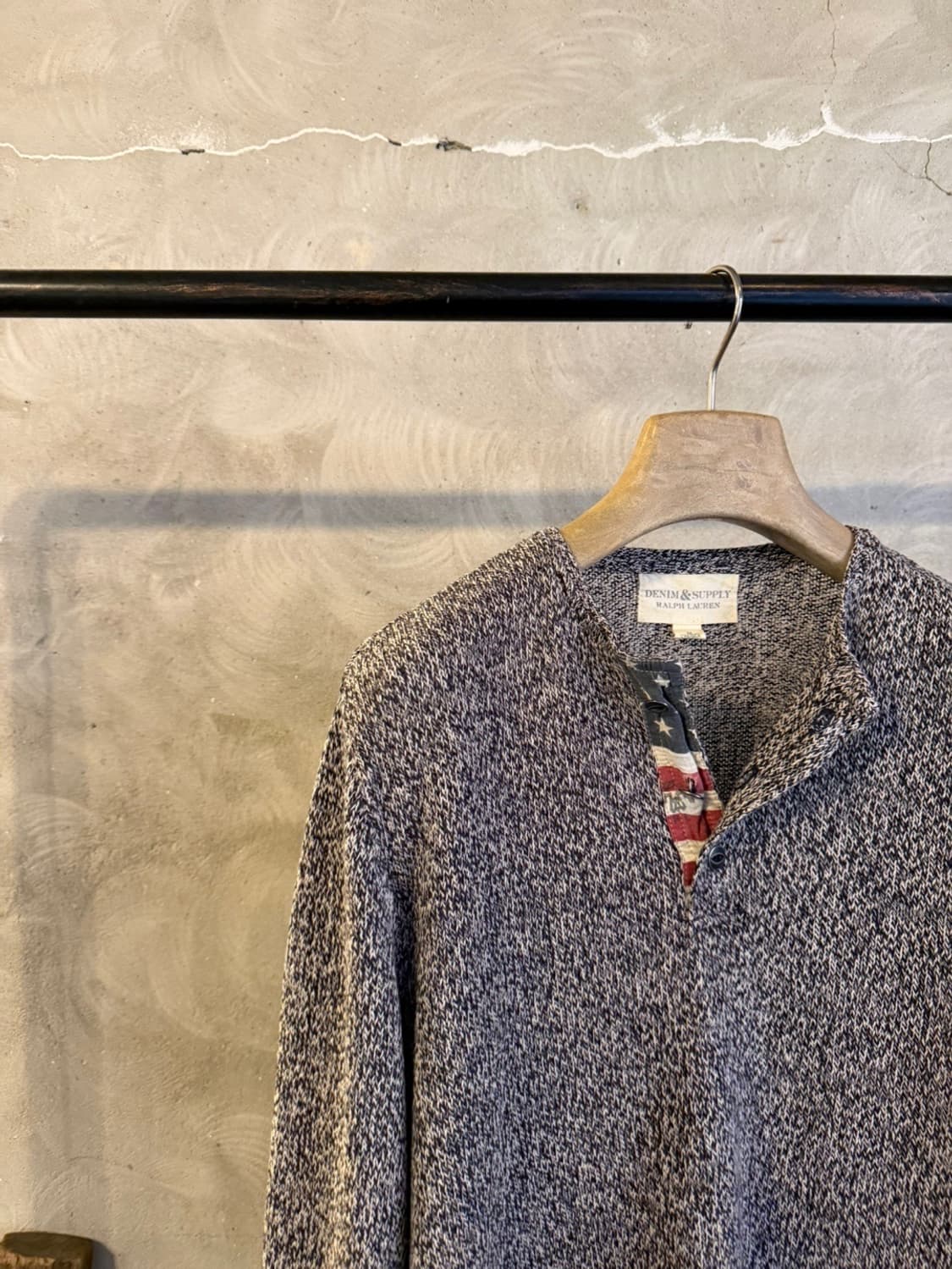 랄프로렌 데님앤서플라이 헨리넥 티셔츠 100 상품이미지2