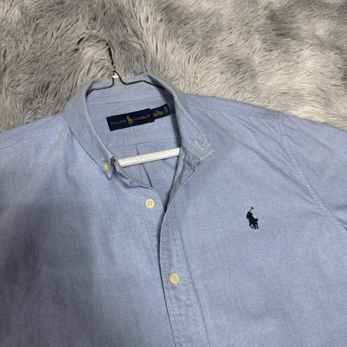 폴로랄프로렌 블루 셔츠 XL사이즈 상품이미지2