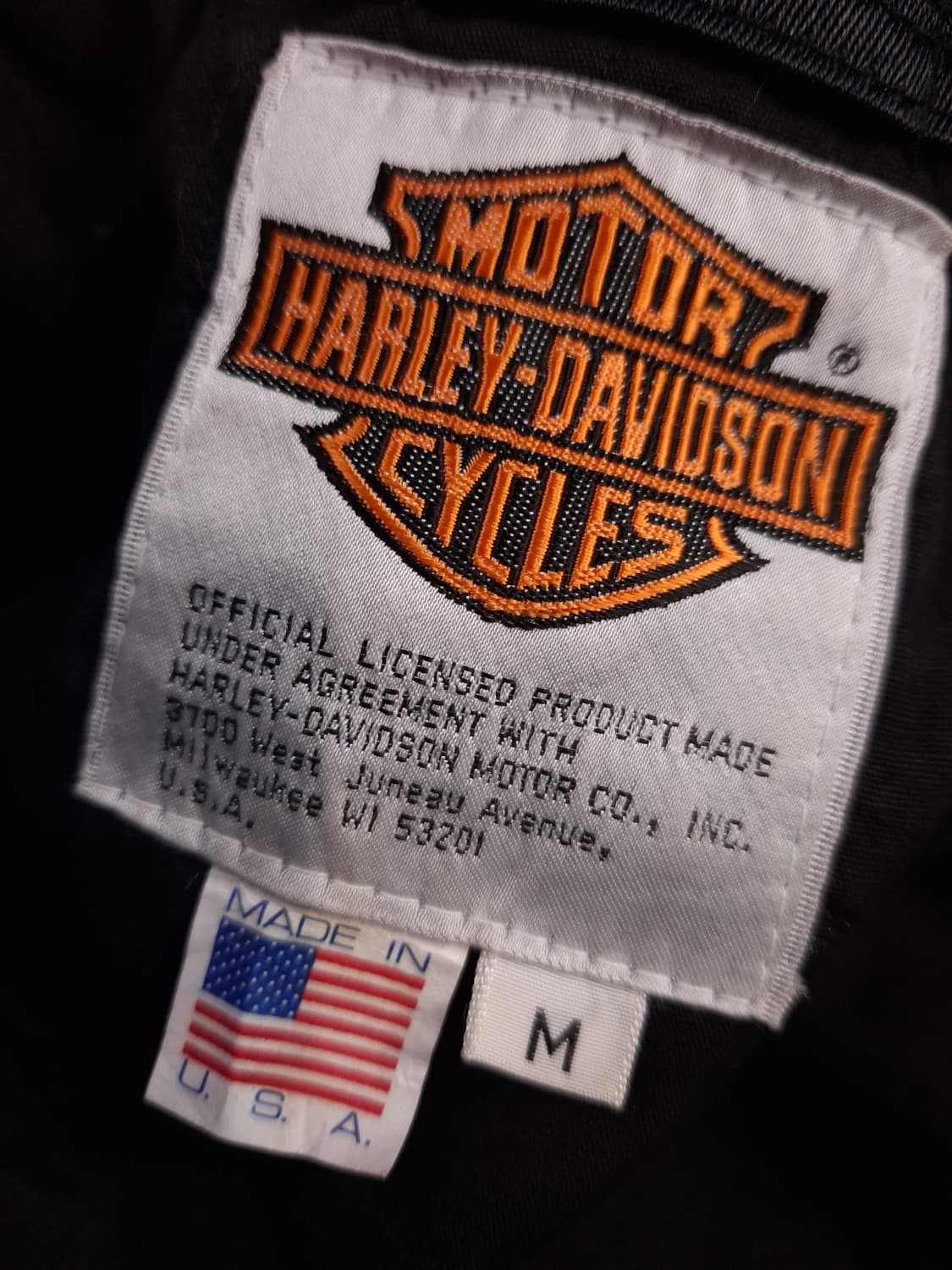 새제품 오리지날 미국제조 할리데이비슨  CWU-55/P 미공군 항공자켓 상품이미지3