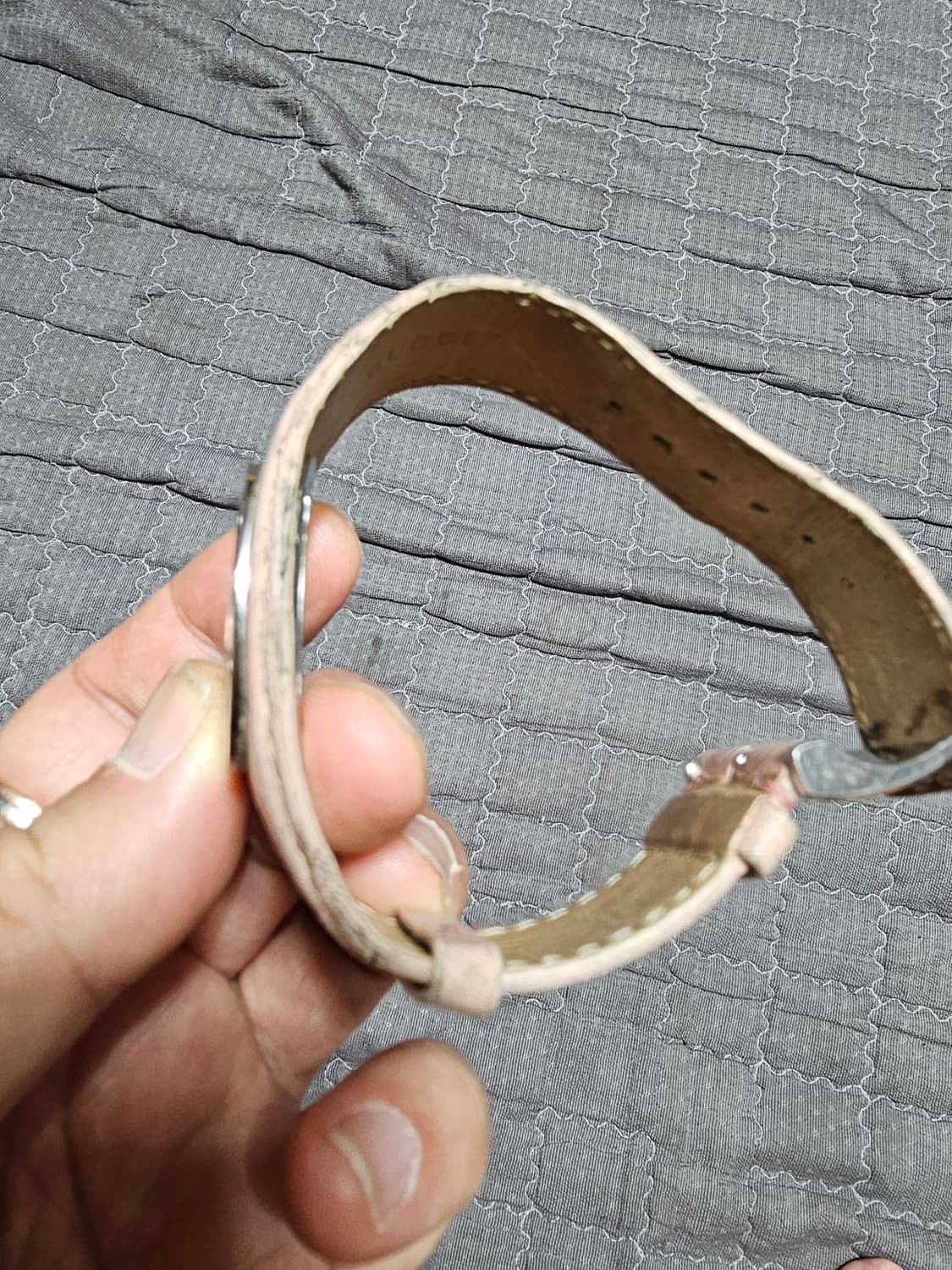 구찌 G로고 여성 시계 핑크 가죽 정품 상품이미지8