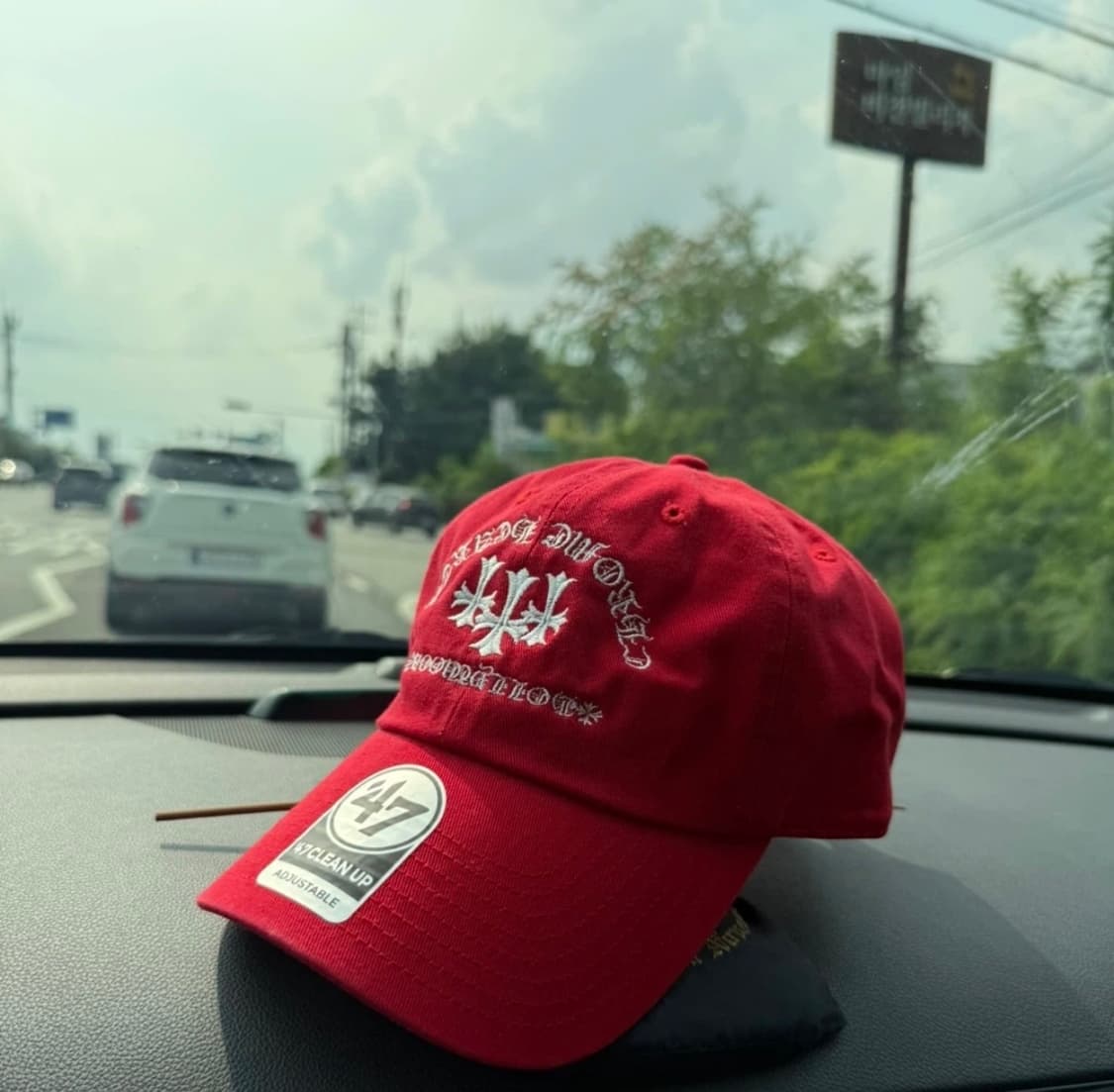 Nptsss 크롬하프 세메터리 레드 상품이미지2