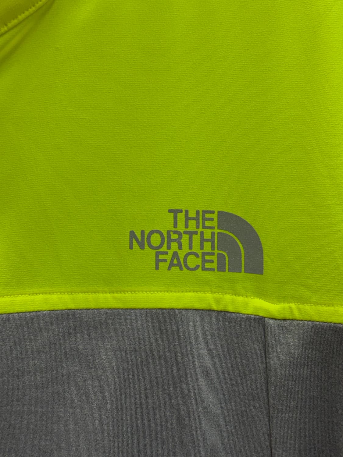 노스페이스 형광/회색 기능성 져지 바람막이 집업 (100) 상품이미지3