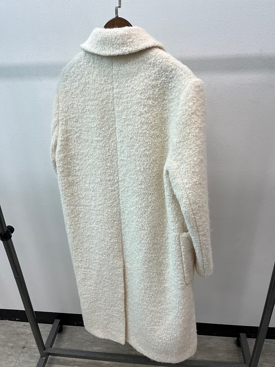 여)  마쥬 부클레 아이보리 코트 상품이미지6