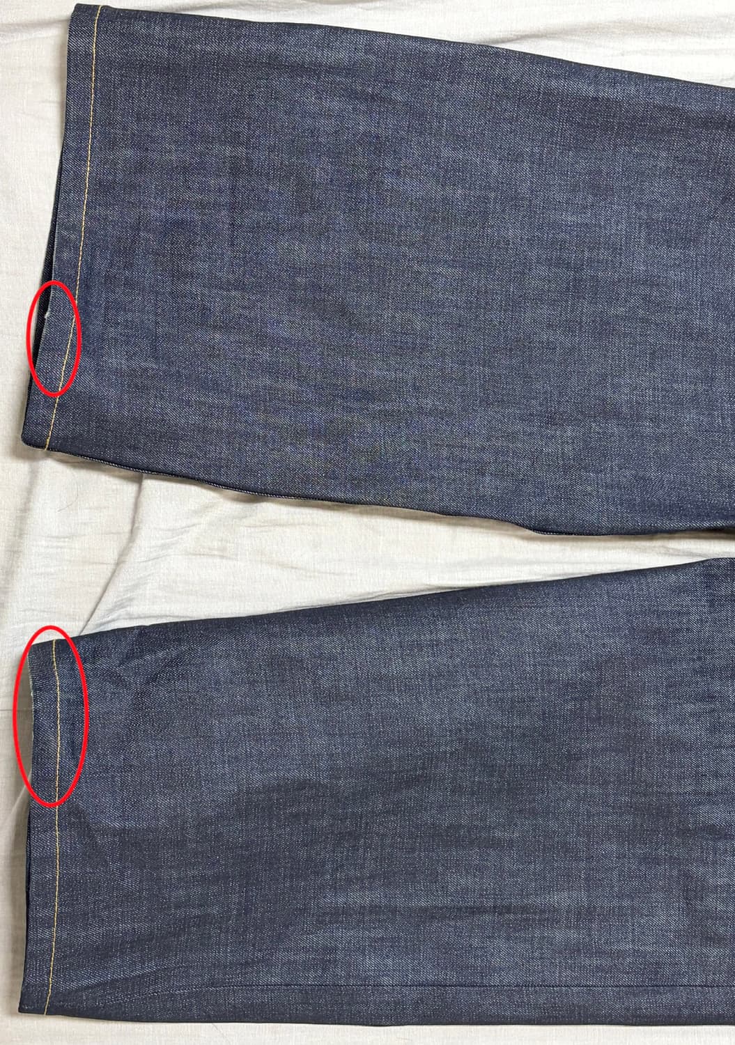 RAW DENIM JAPANESE LOOSE FIT BLUE 상품이미지2