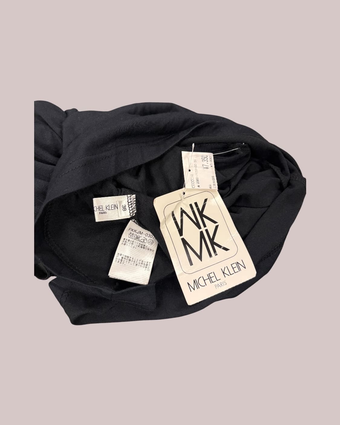 미셸 클랜 파리 (MICHEL KLEIN PARIS 레이스 프릴 블랙 컬 상품이미지8