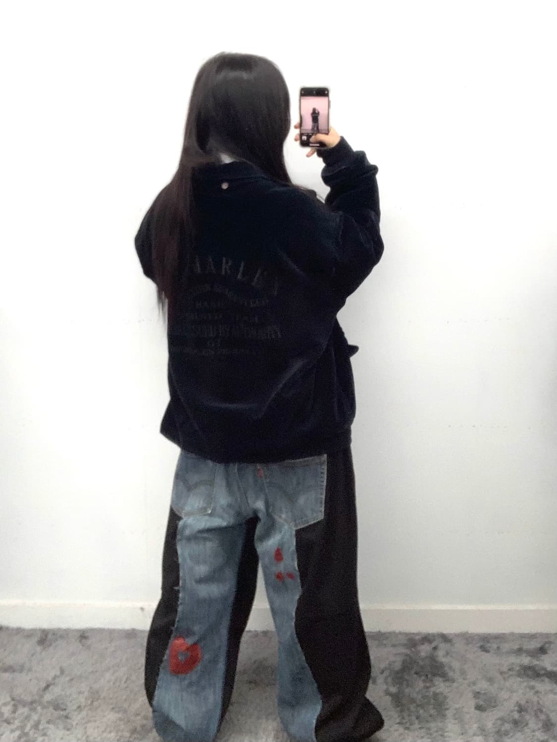 Bonmarlen 스웨이드 봄버 상품이미지4