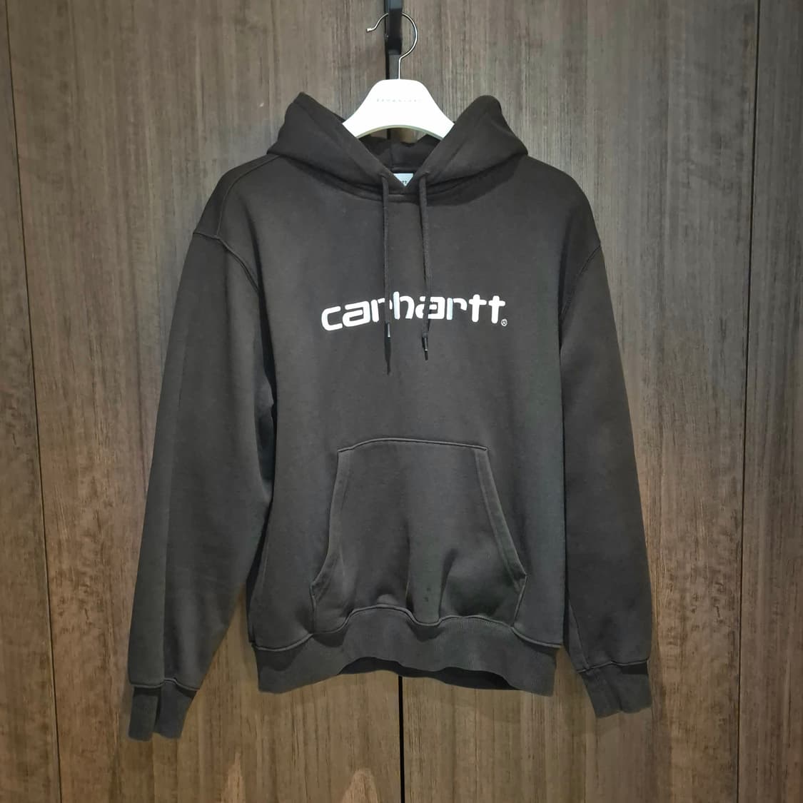 칼하트 WIP Hooded Sweatshirt Brown 상품이미지1