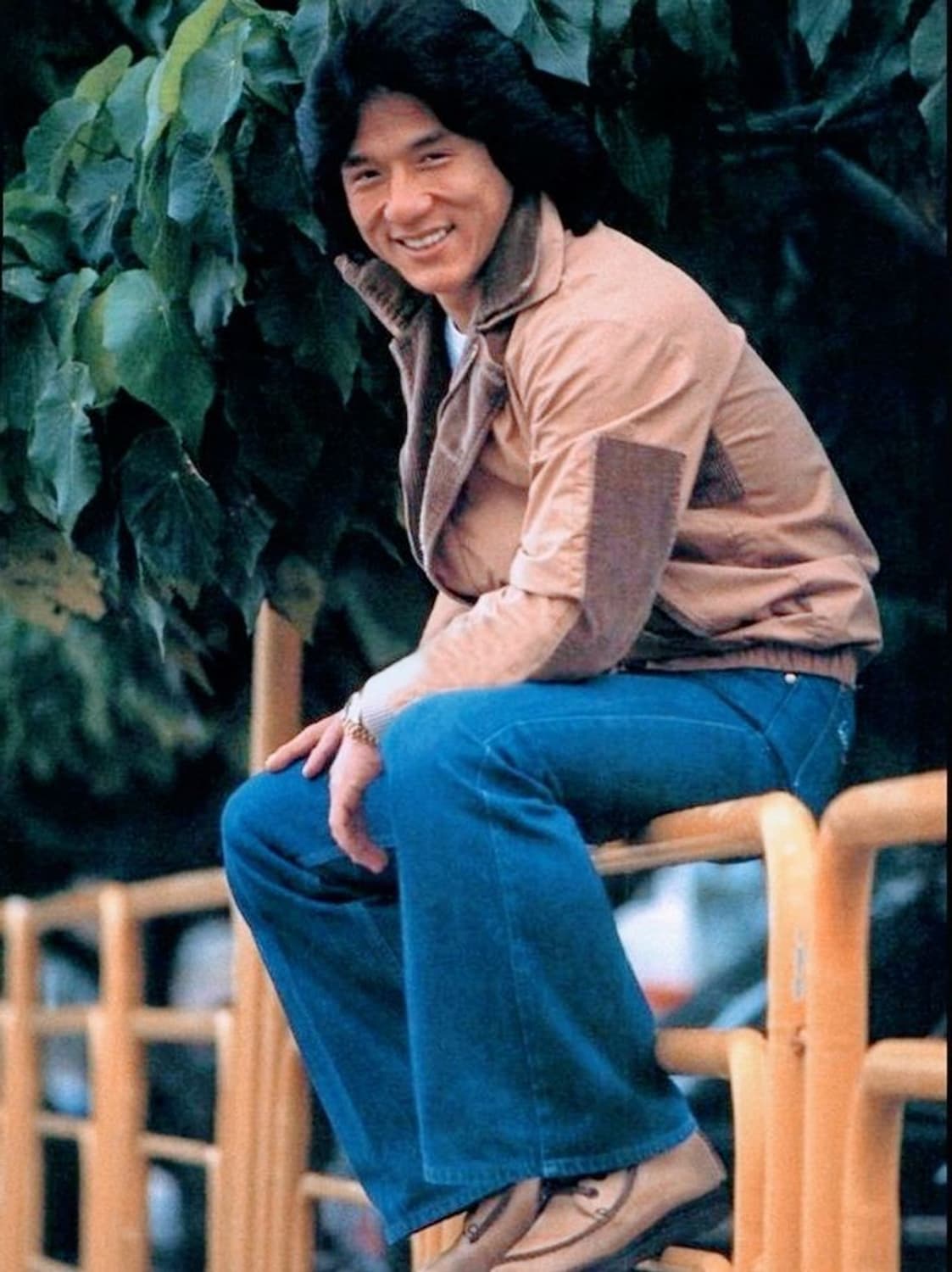 빈티지 70s 플레어진 중청 33inch 상품이미지7