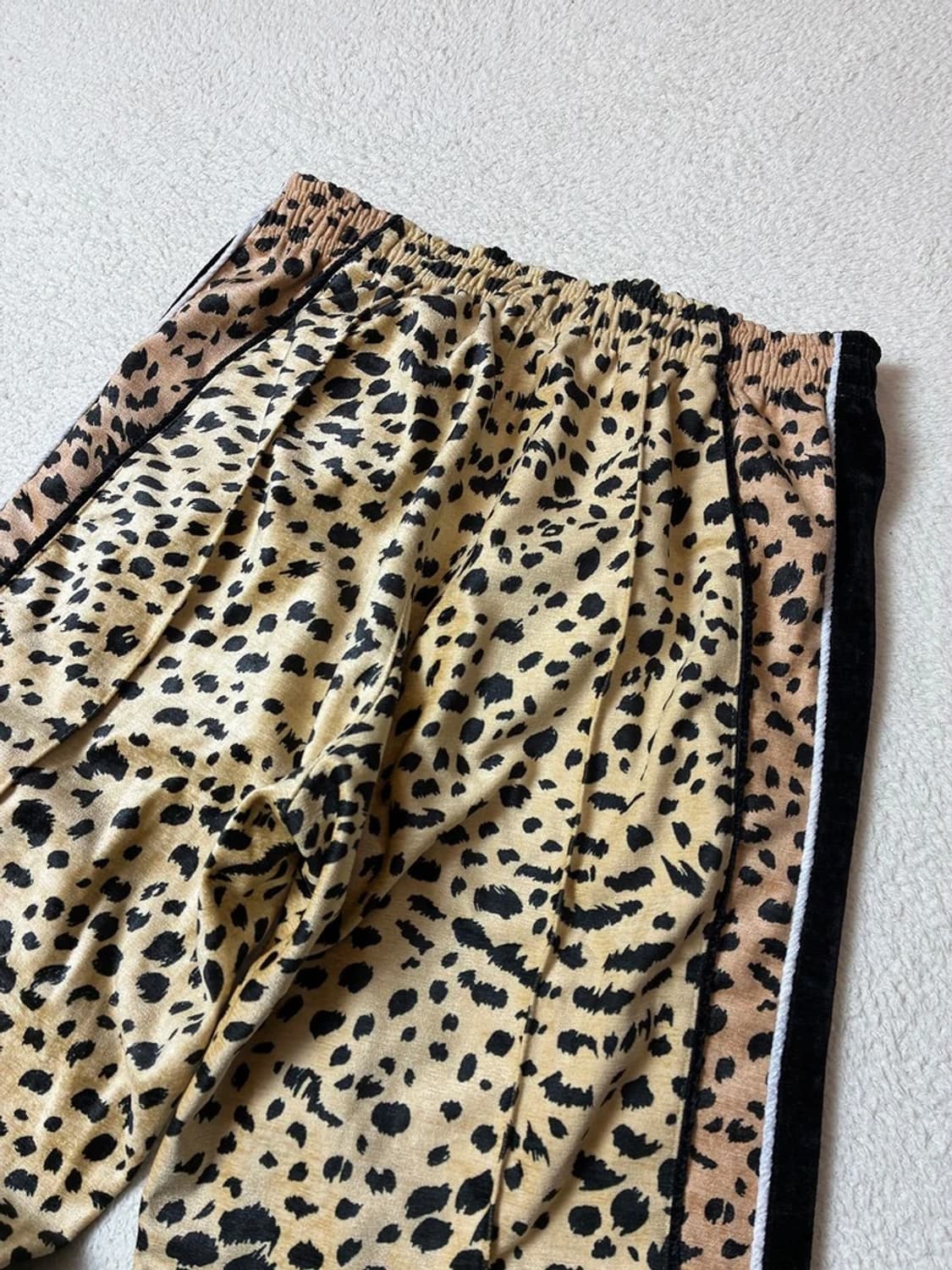 MMIC 레오파드 벨벳 스웻 팬츠 PN8039 상품이미지7