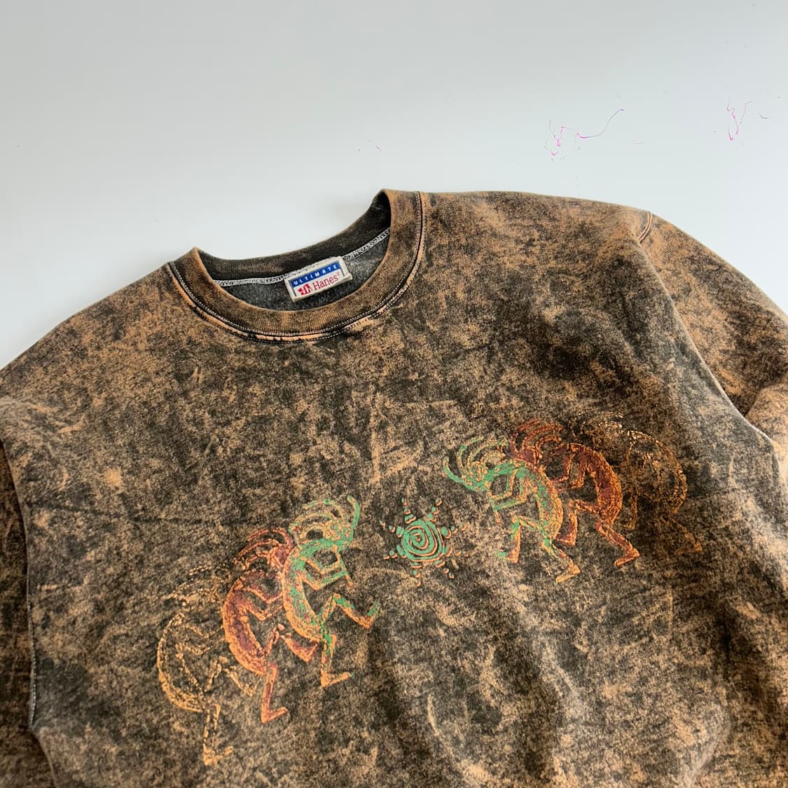 Hanes 헤인즈 90s 밀리터리 그래픽 맨투맨 상품이미지4