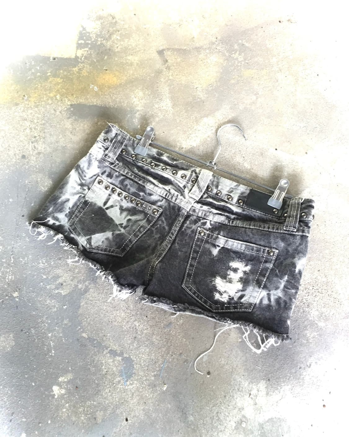 00’s Stud Grunge Punk Shorts 스터드 펑크 쇼츠 상품이미지1