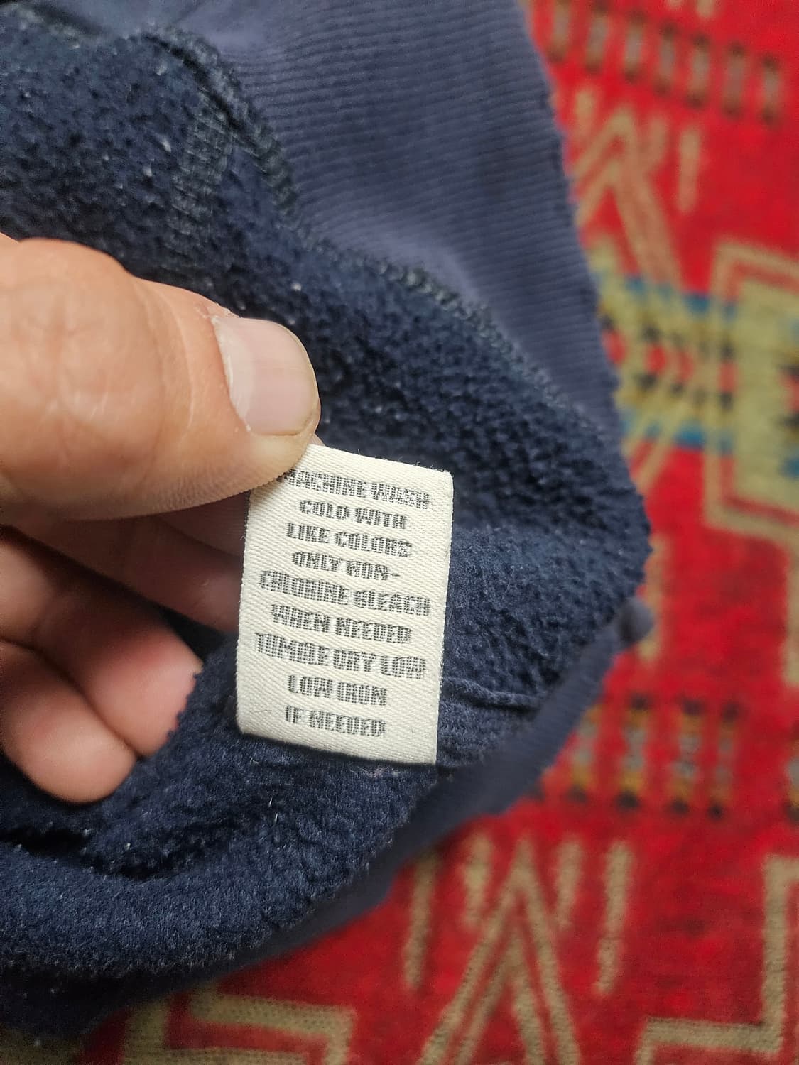 아베크롬비 가공 워싱 집업 점퍼 S 상품이미지10