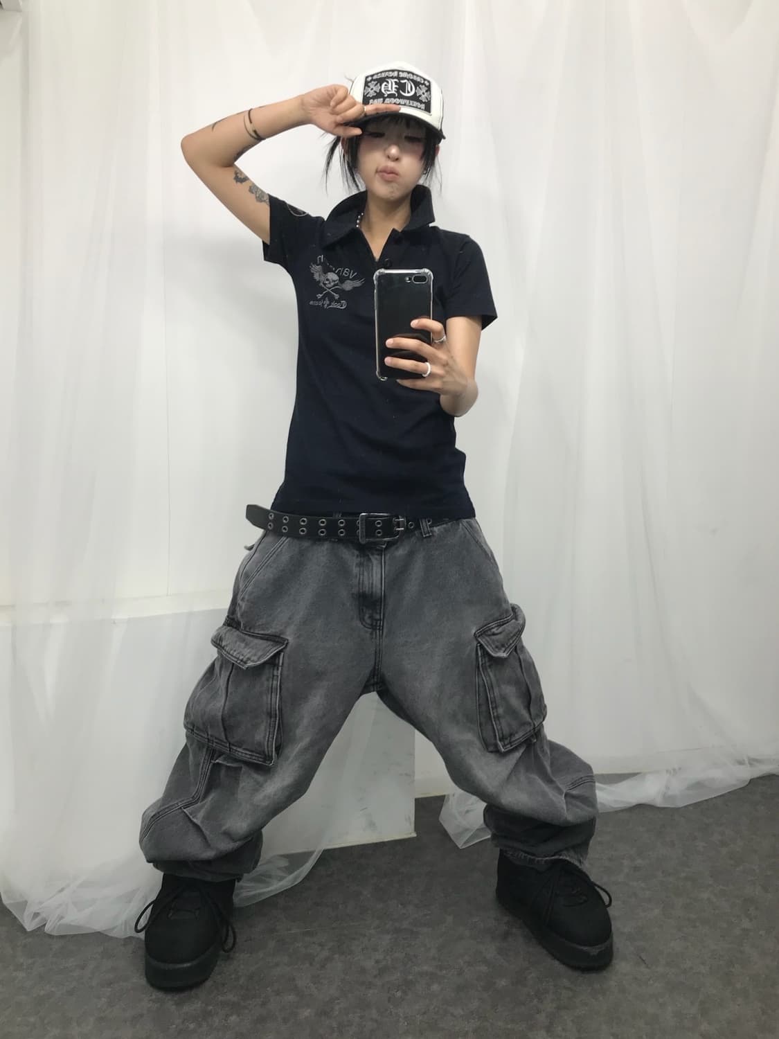 < Vanson X Cook Jeans Collaboration PK T 상품이미지7