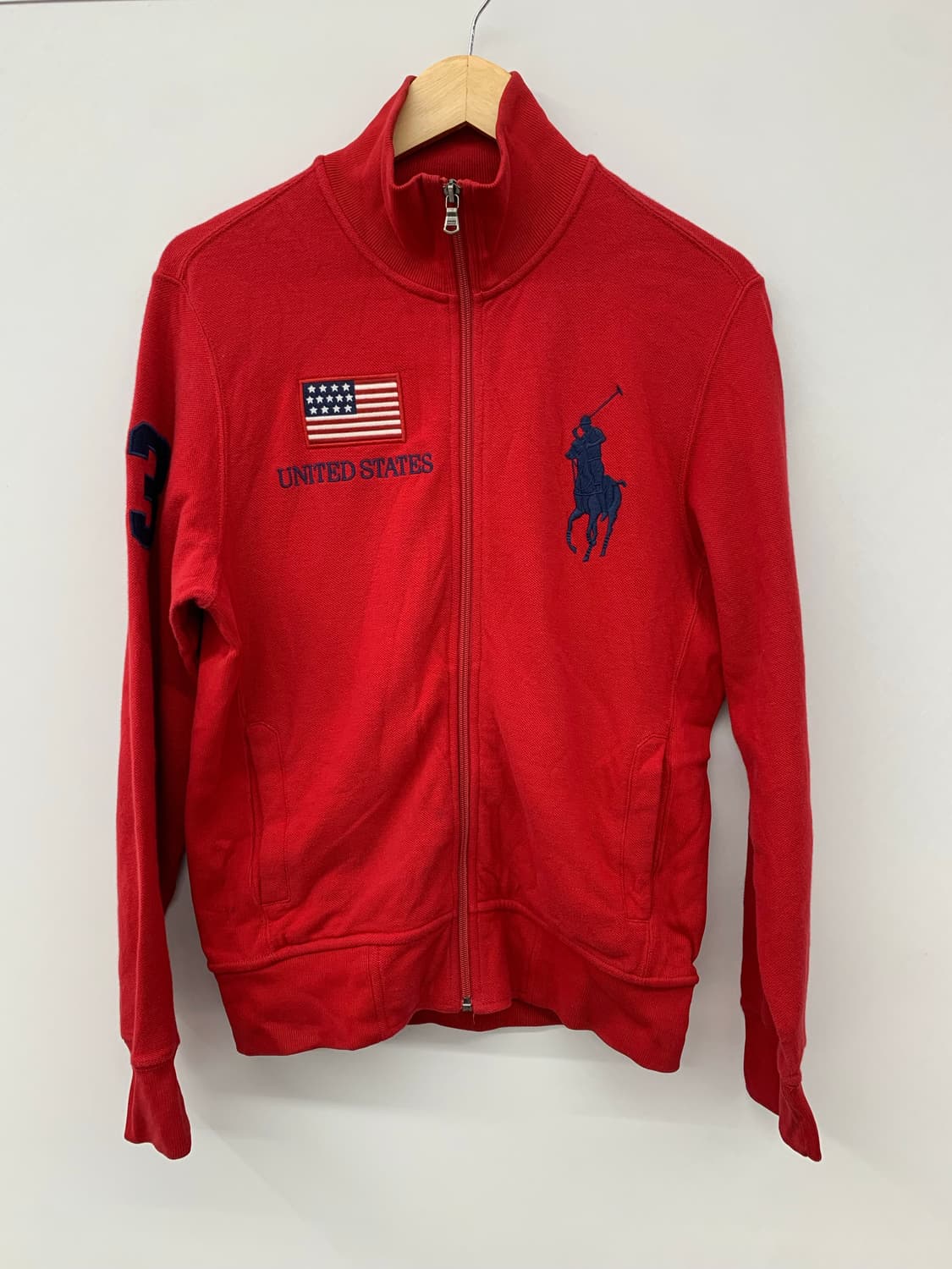 폴로 빅포니 usa 성조기 집업 (황금사이즈) 상품이미지3