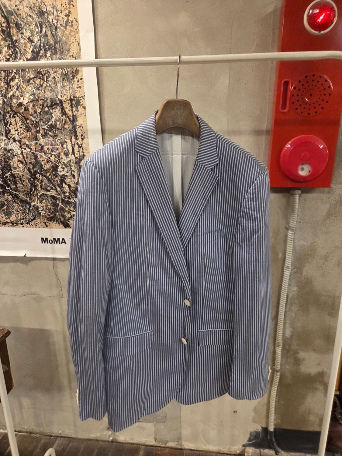 휴고보스 블랙라벨 시어써커자켓  상품이미지7