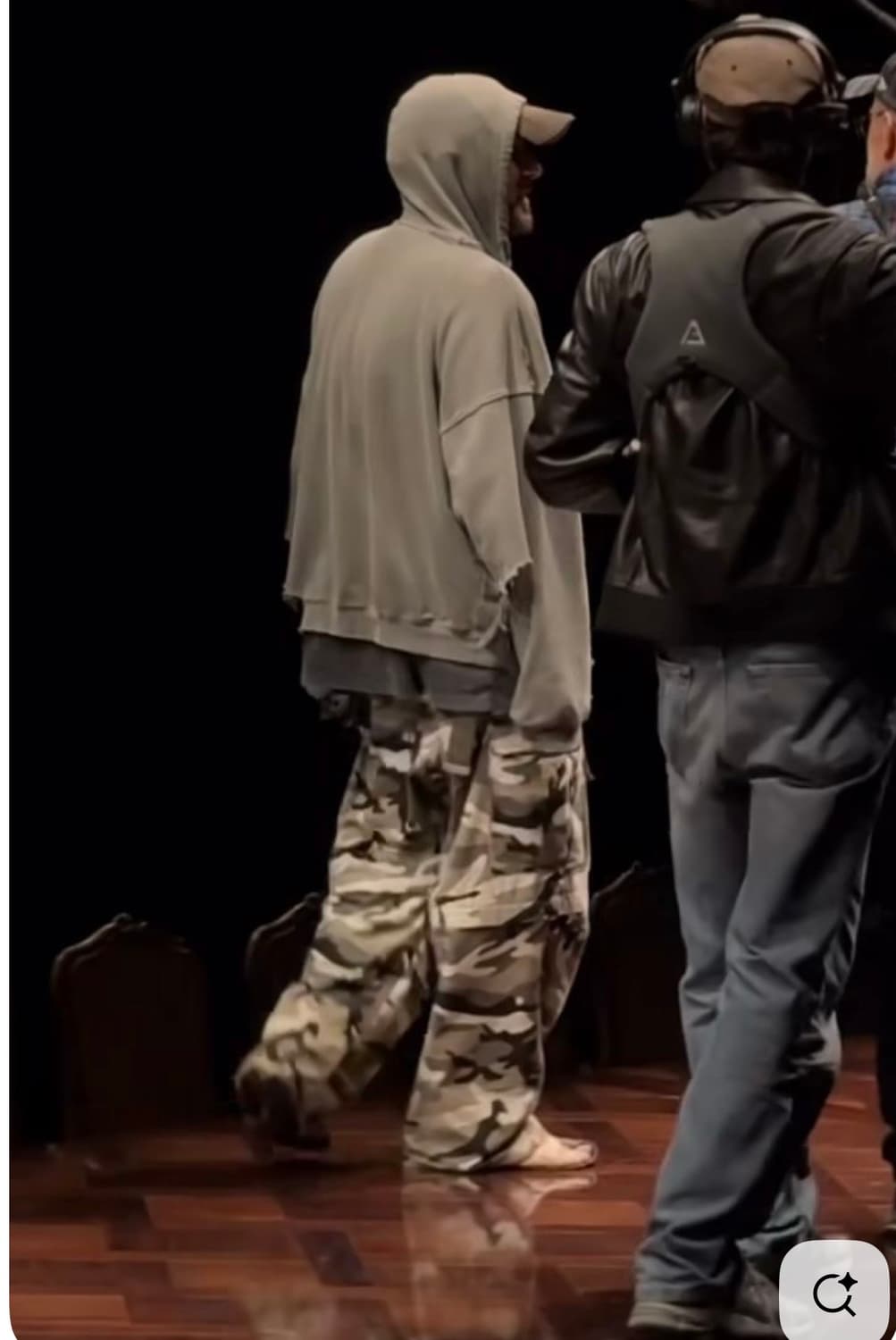 [XS] 발렌시아가 그레이스케일 카모 라지카고 팬츠 상품이미지2