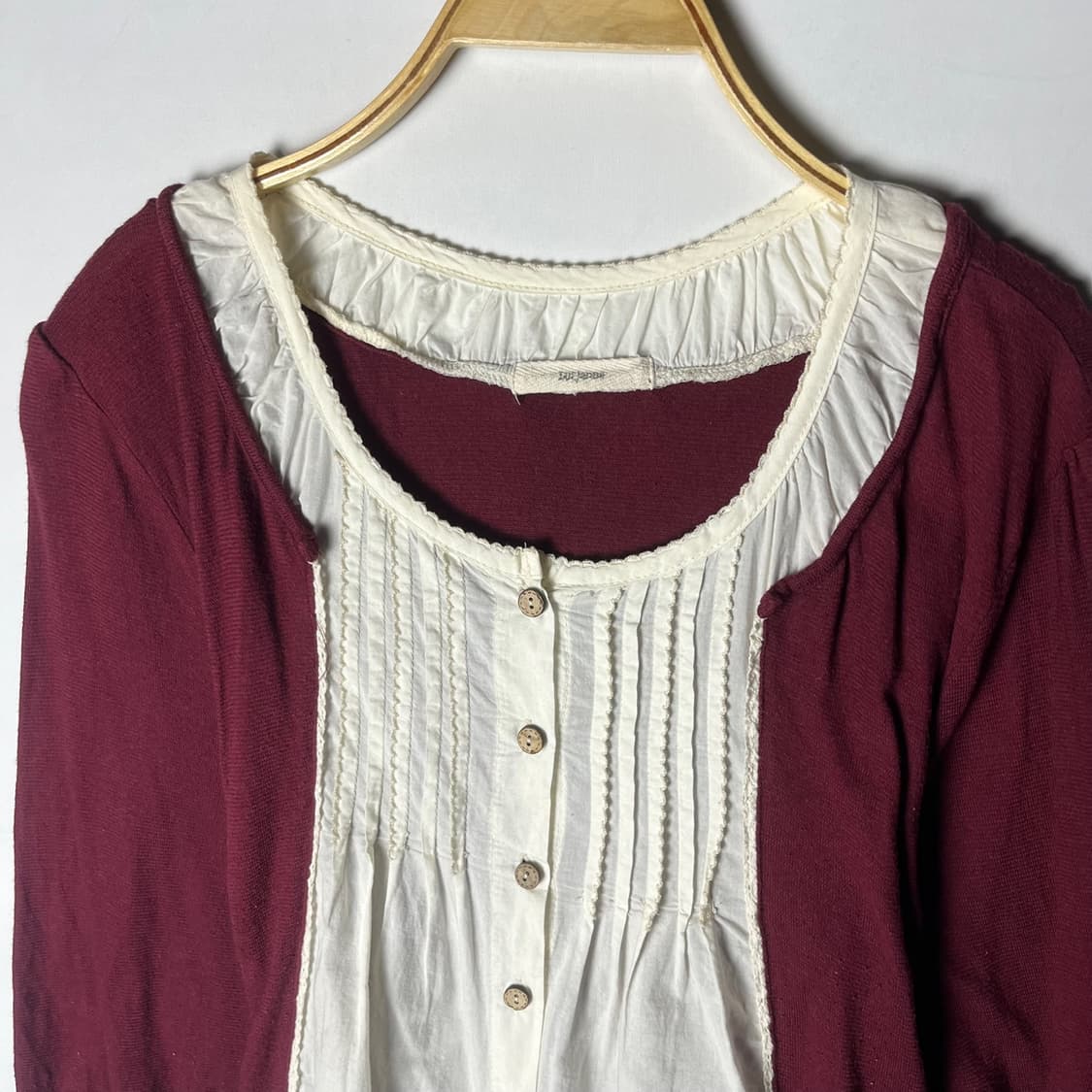 [JPN] 빈티지 모리걸 바선생 레이어드 원피스 상품이미지3