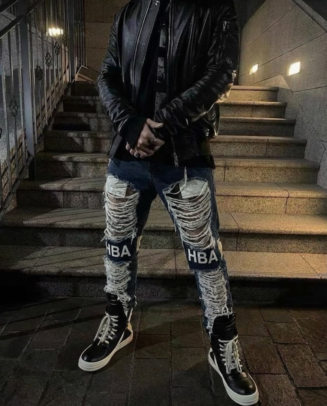 ( 레어 데드스탁) 후드바이에어 디스트로이드 진 상품이미지2