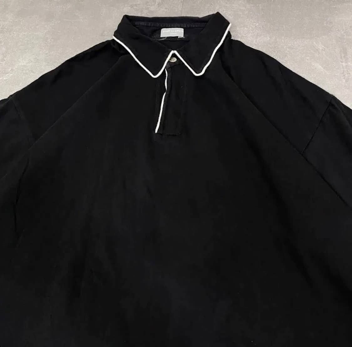 80s Comme des garcons 꼼데가르송 옴므 폴로셔츠 상품이미지2