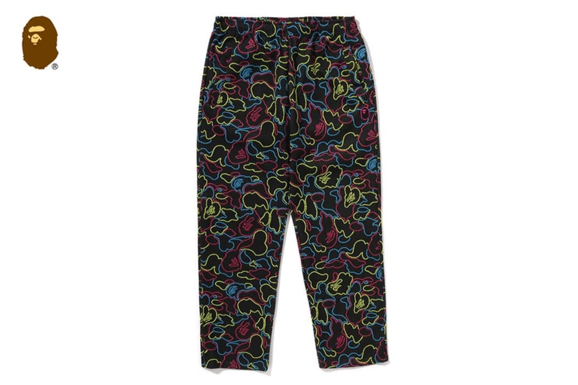 베이프 네온사인 팬츠 2025신작 상품이미지2