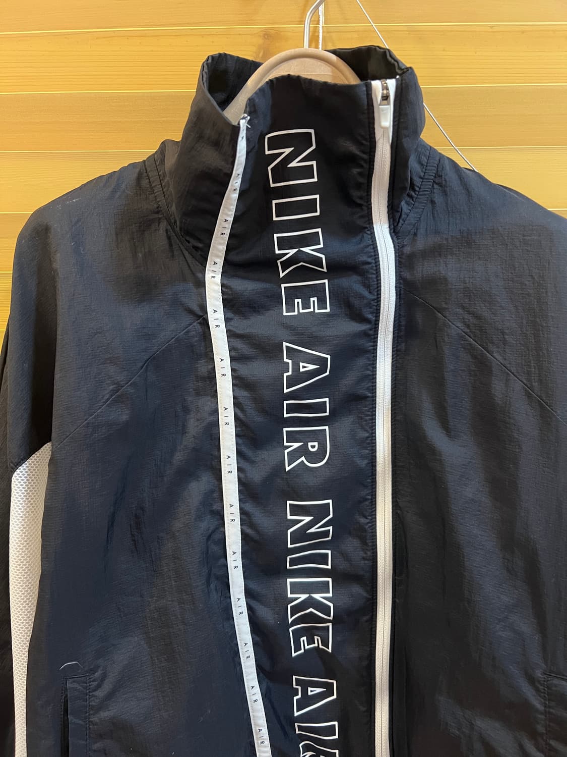 나이키 여성 블랙 바람막이집업점퍼 매쉬집업자켓 상품이미지1