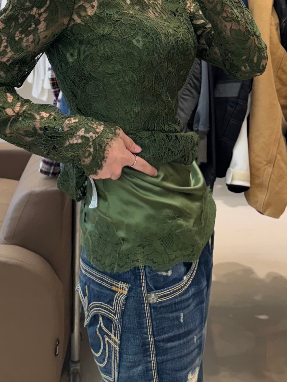 돌체앤가바나 시스루 롱슬리브 상품이미지9