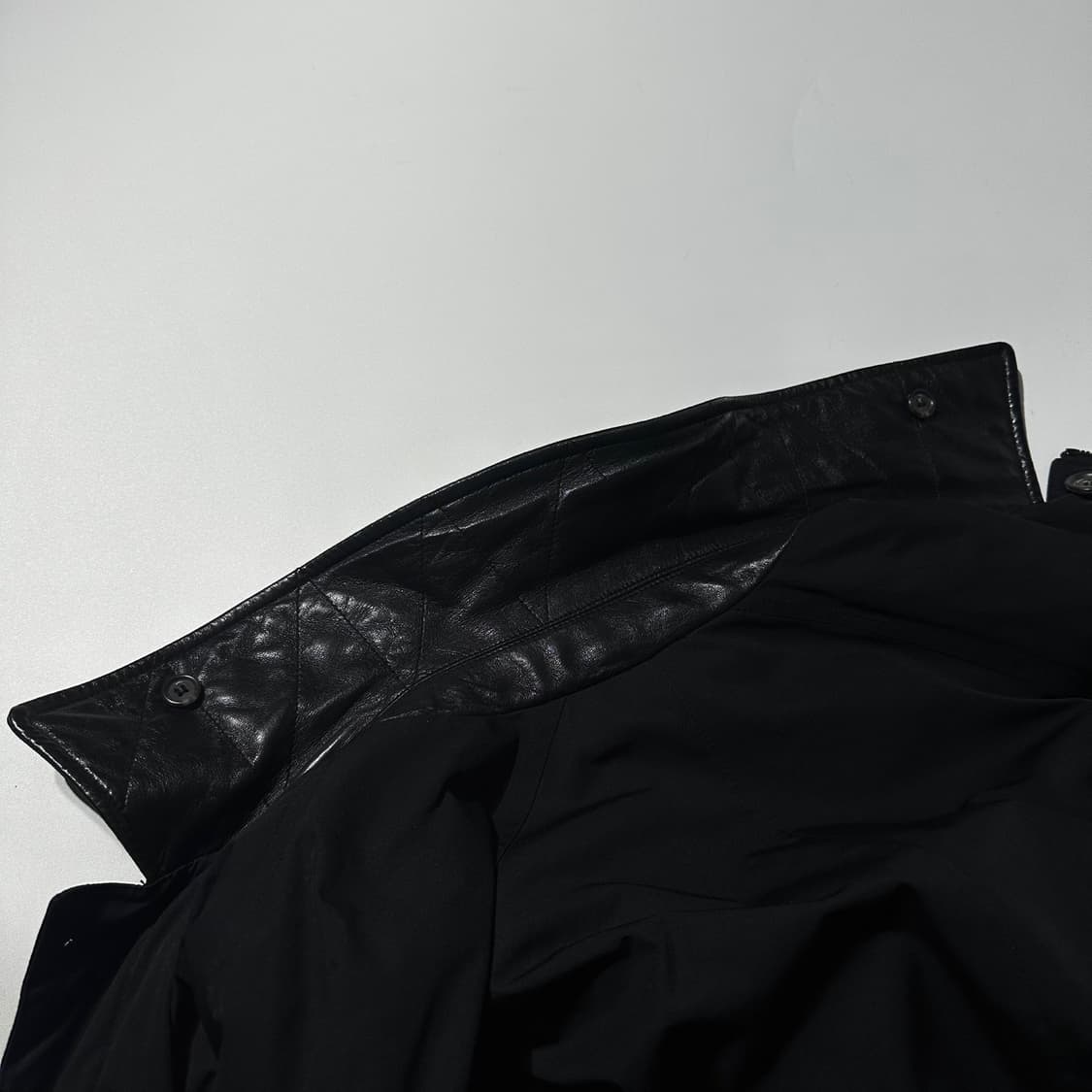 폴로 랄프로렌 구스다운 래글런 싱글 패딩 코트 블랙 상품이미지7