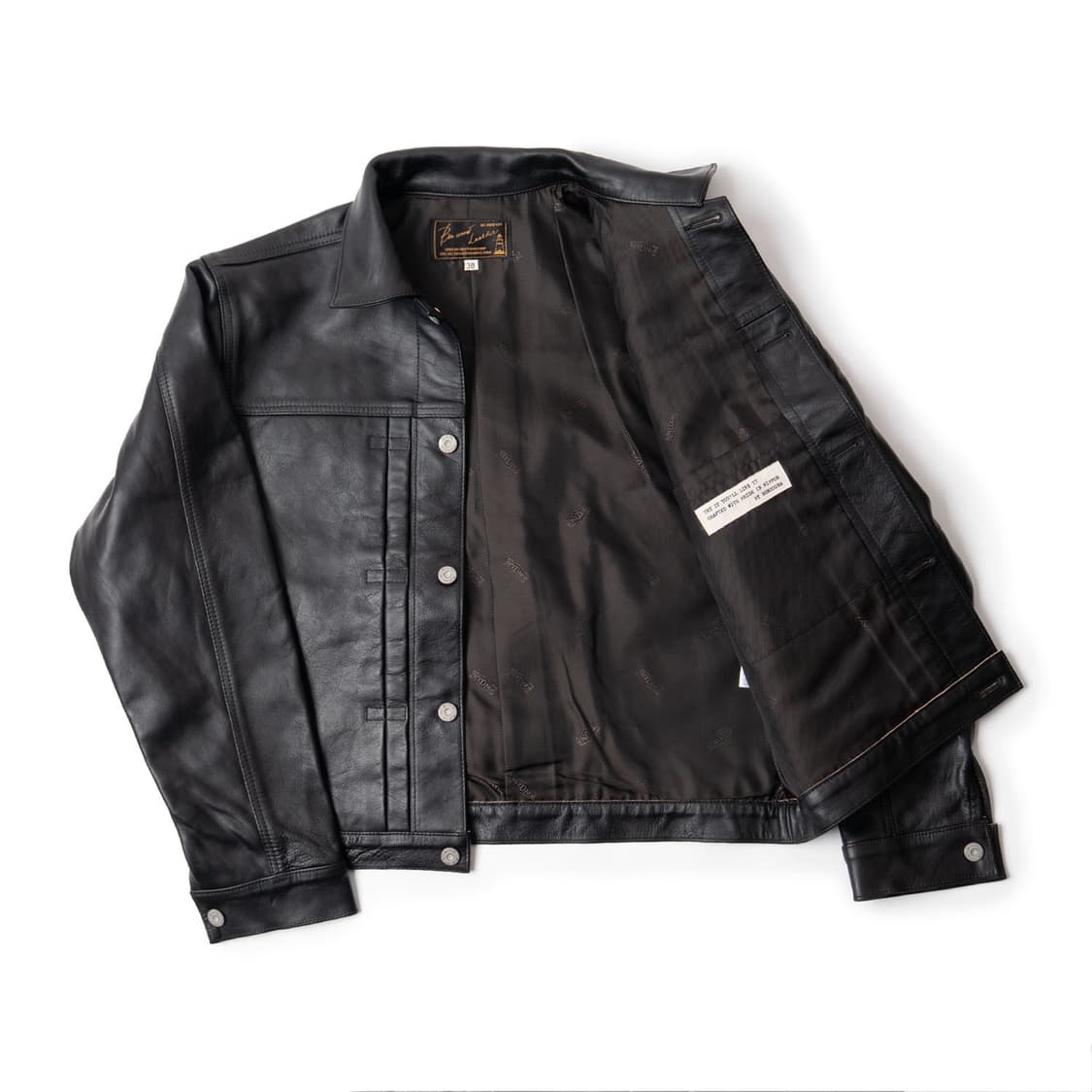 Boncoura LEATHER JACKET 1ST 42size 상품이미지2