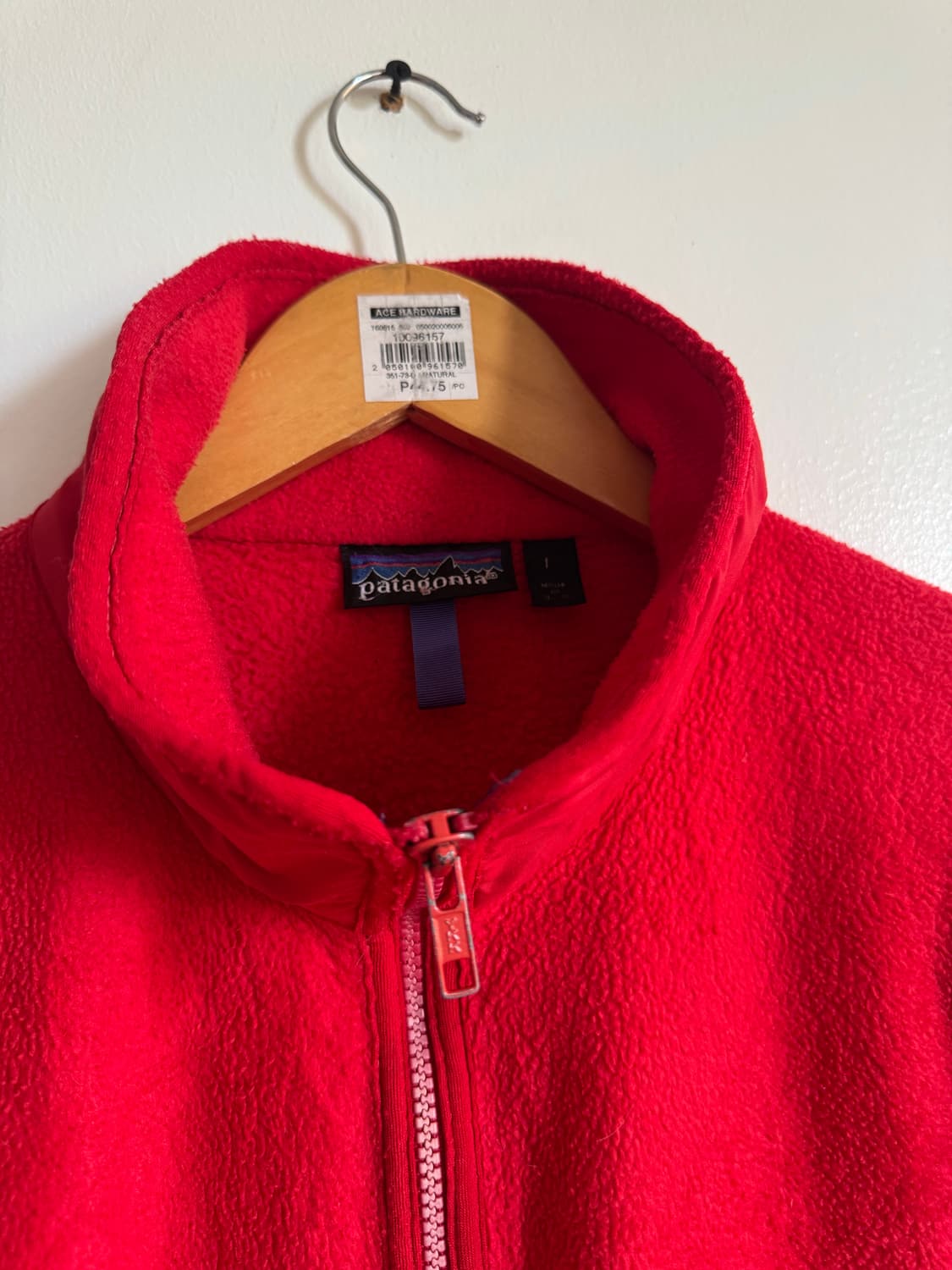 90년대 파타고니아 플리스 집업 가로지퍼 USA L사이즈 상품이미지6