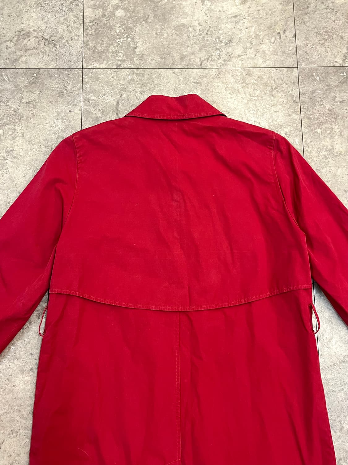 닥스 트렌치 코트 레드 #csz3020 상품이미지7