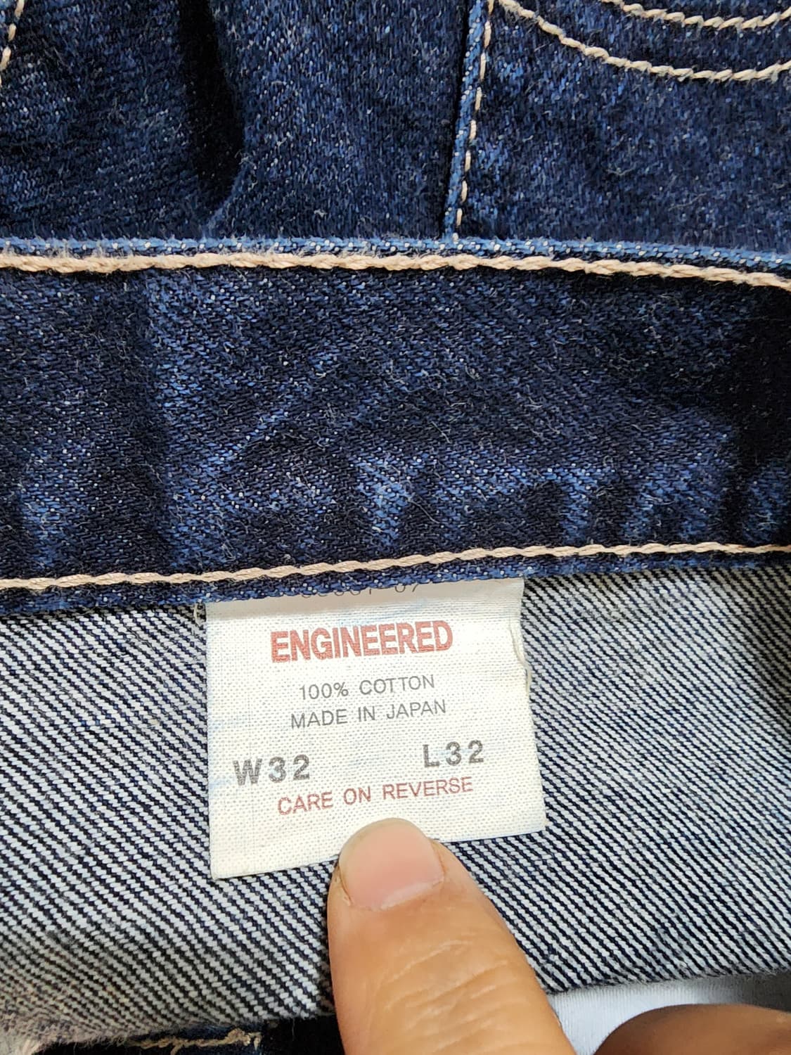 리바이스 오리지널 엔지니어드 재팬 데님 팬츠 (32인치) 상품이미지3