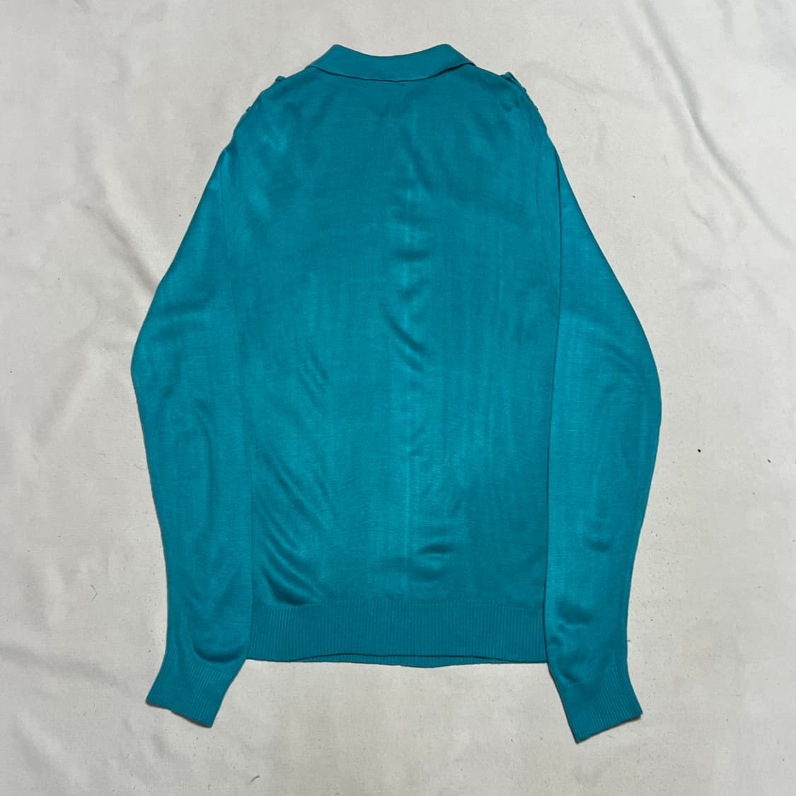 XL 조르지오 아르마니 원포켓 견장 카라 니트 상품이미지3