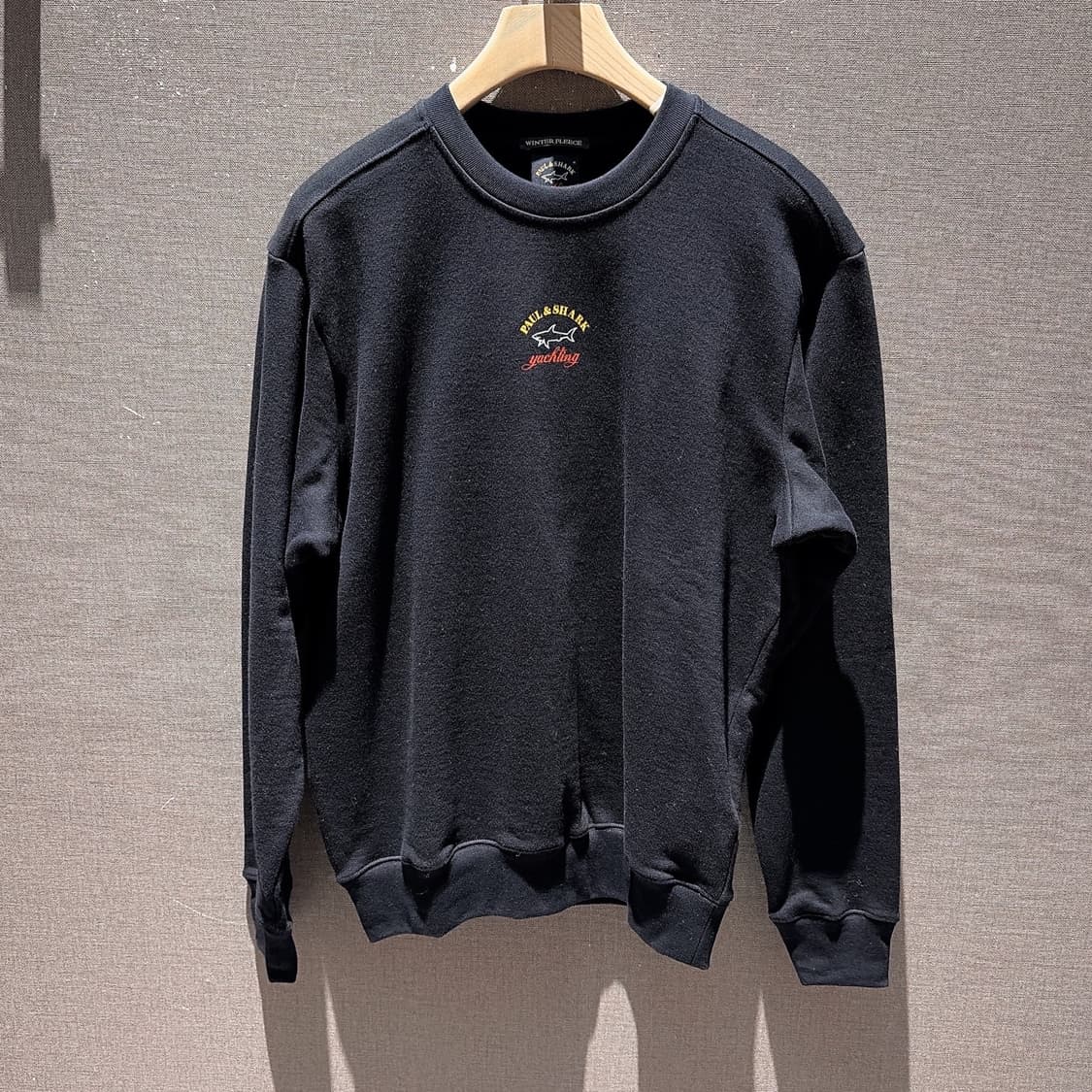 (정품/새상품) 폴앤샤크 네이비 로고 맨투맨 상품이미지1