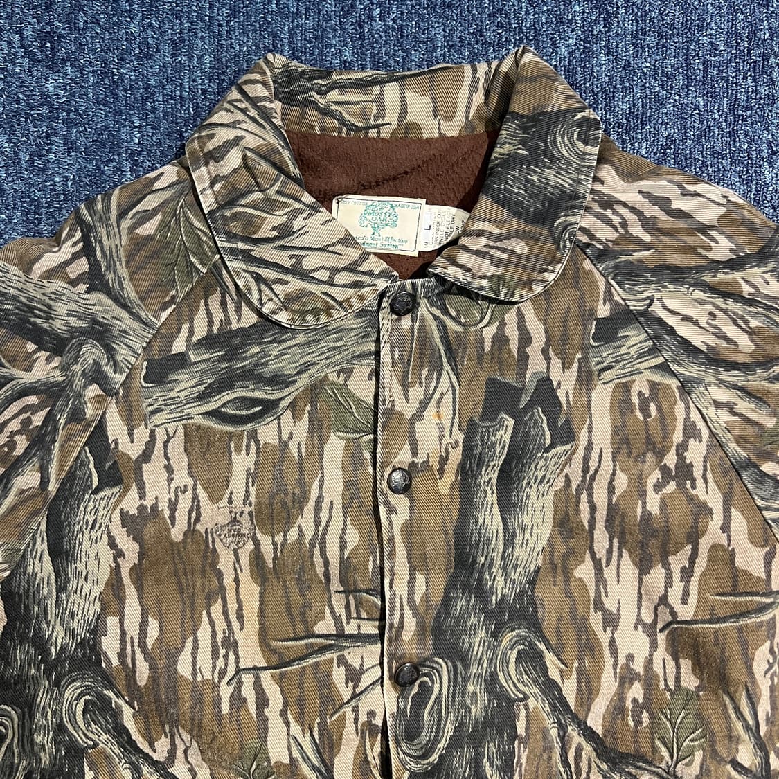 빈티지 90s Mossy Oak 카모 자켓 상품이미지4