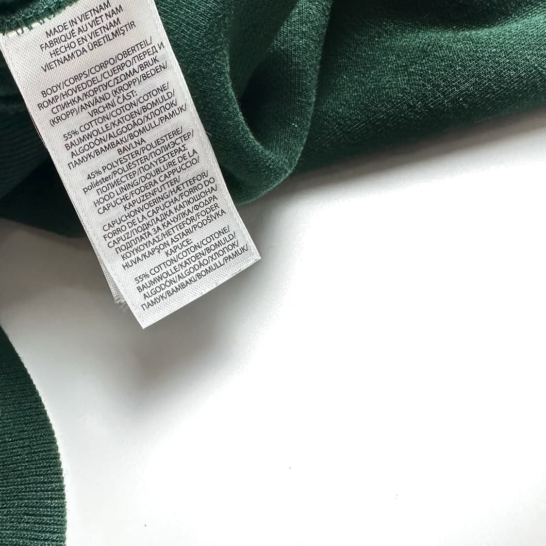 폴로 신형 qr라벨 체크 빅포니 후드티 상품이미지4