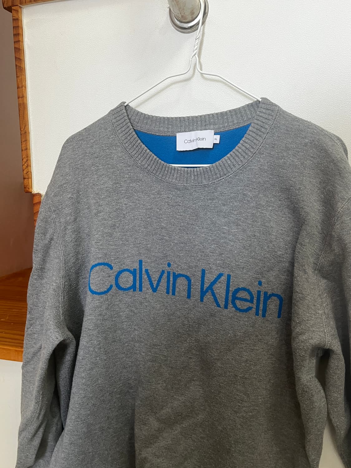 캘빈클라인 그레이 스웨터 긴팔 상품이미지2