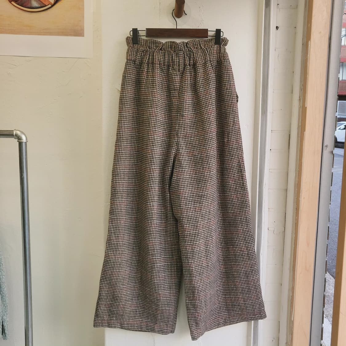 하운드투스체크 울밴딩 슬랙스 상품이미지5