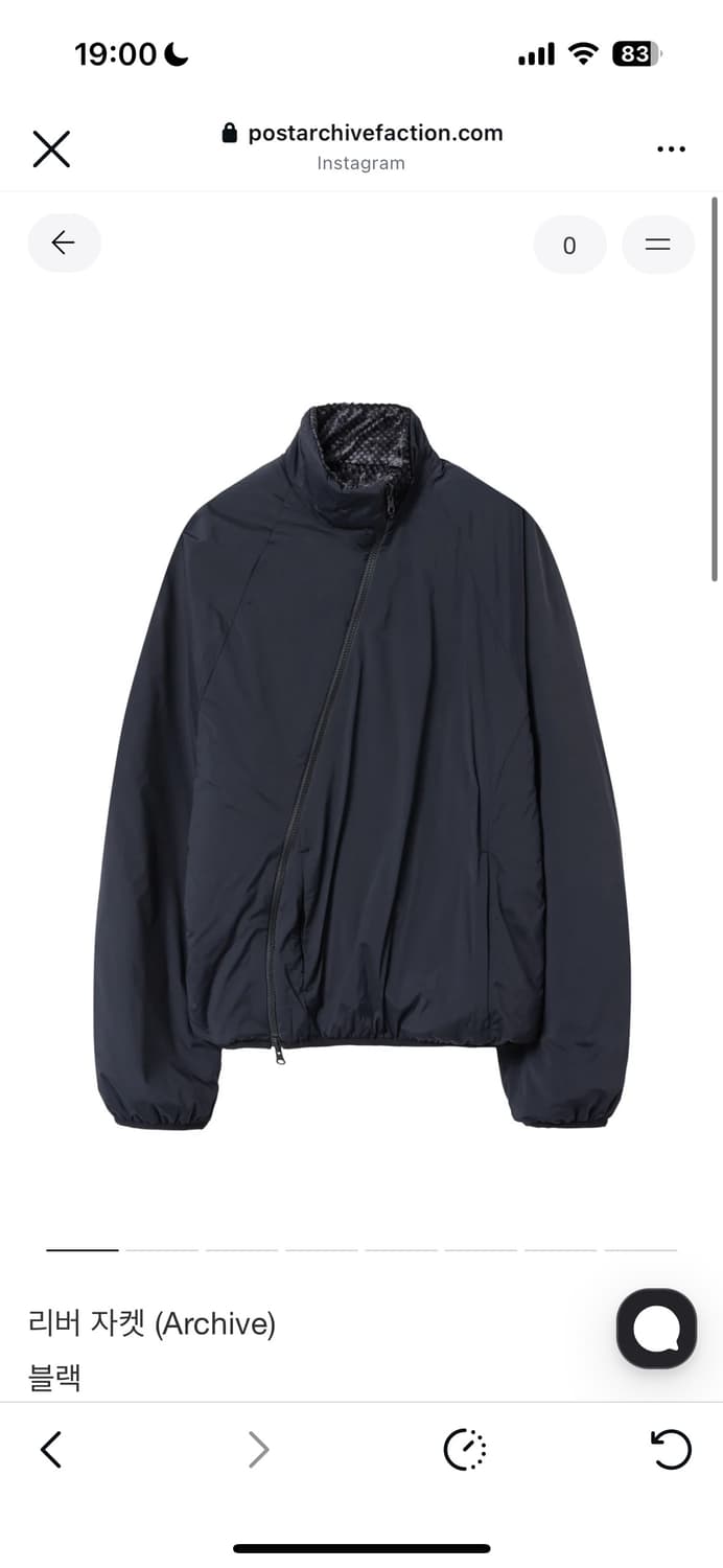 포스트아카이브 팩션 리버자켓 L 상품이미지1