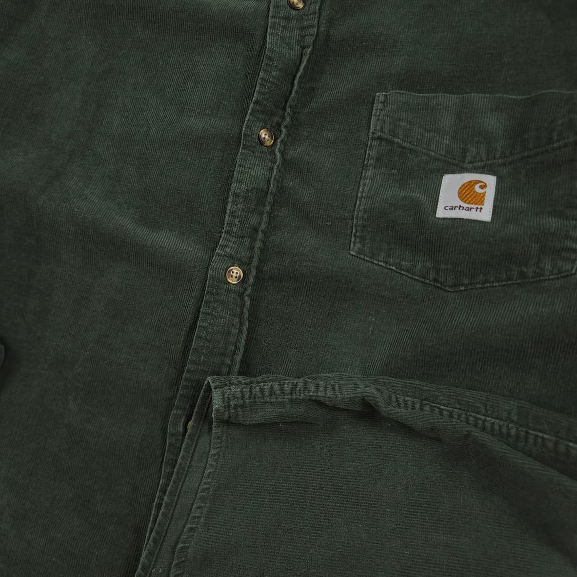 2XL(110) 칼하트 리워크 코듀로이셔츠 카키 상품이미지5