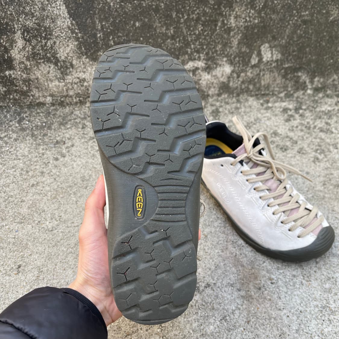 [235] 킨 재스퍼 스웨이드 스니커즈 버치 펀 상품이미지7