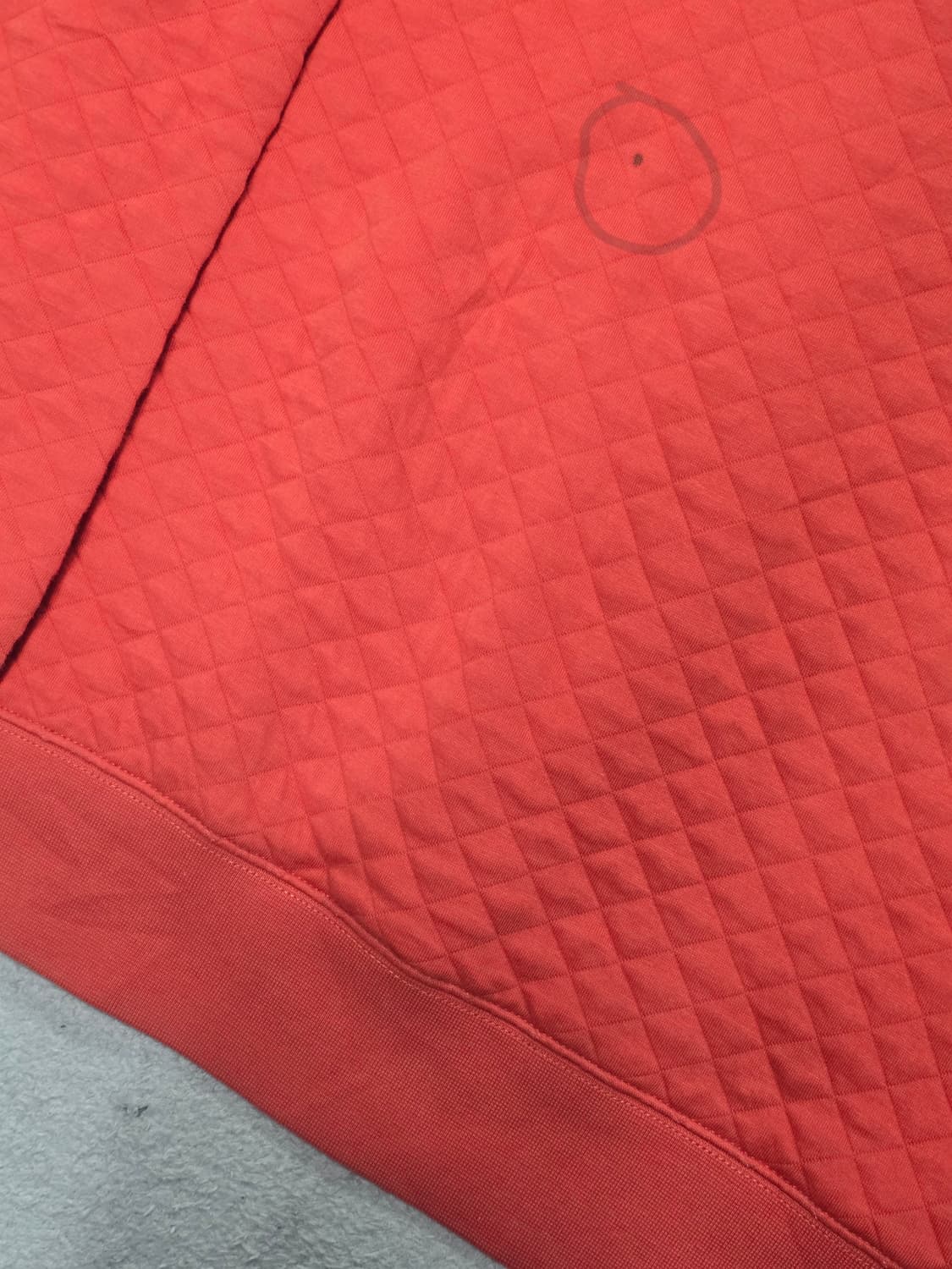 L.L.Bean 엘엘빈 퀄팅패턴 맨투맨 오렌지   상품이미지5