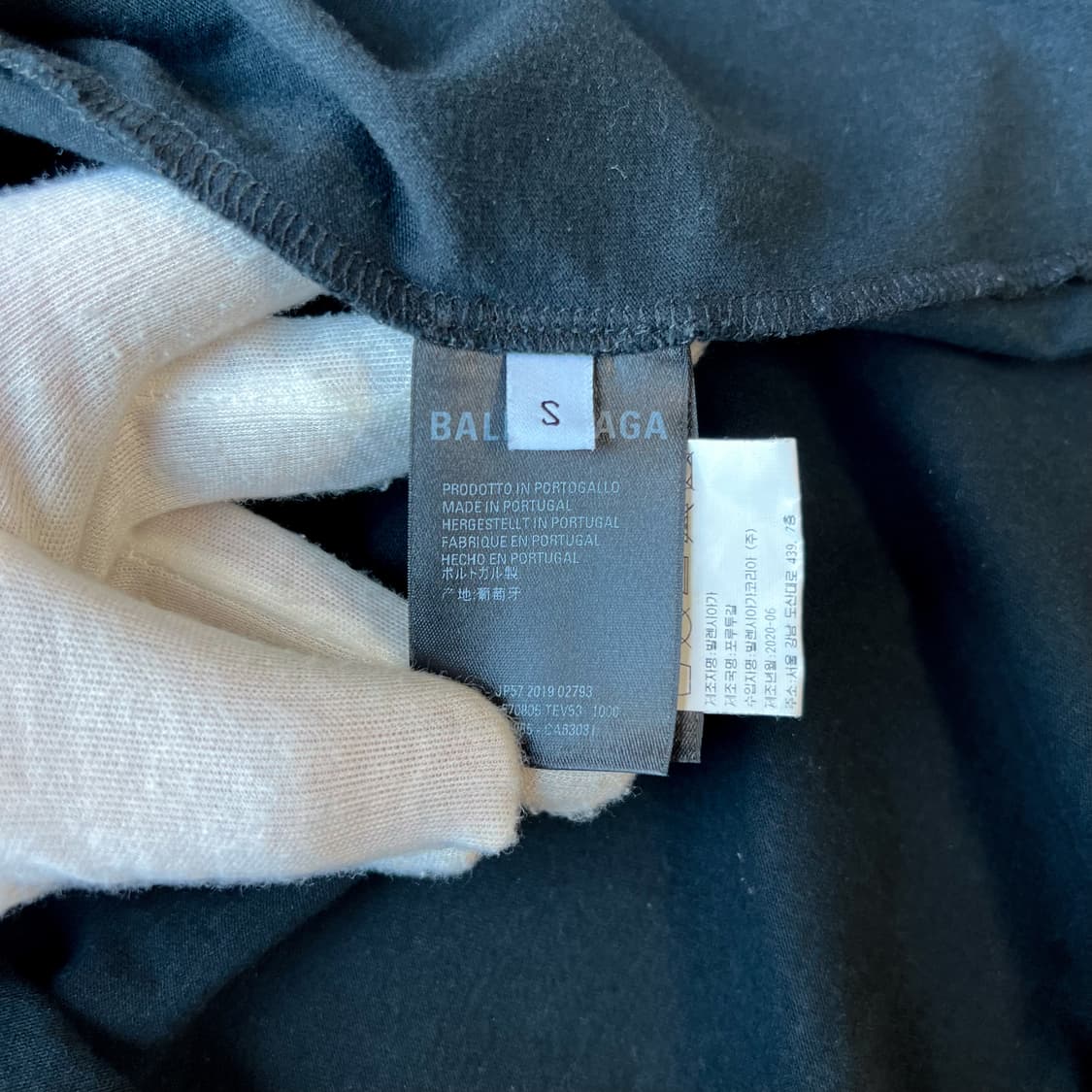 [S/매장판] 발렌시아가 월계수 레인보우 반팔 상품이미지5