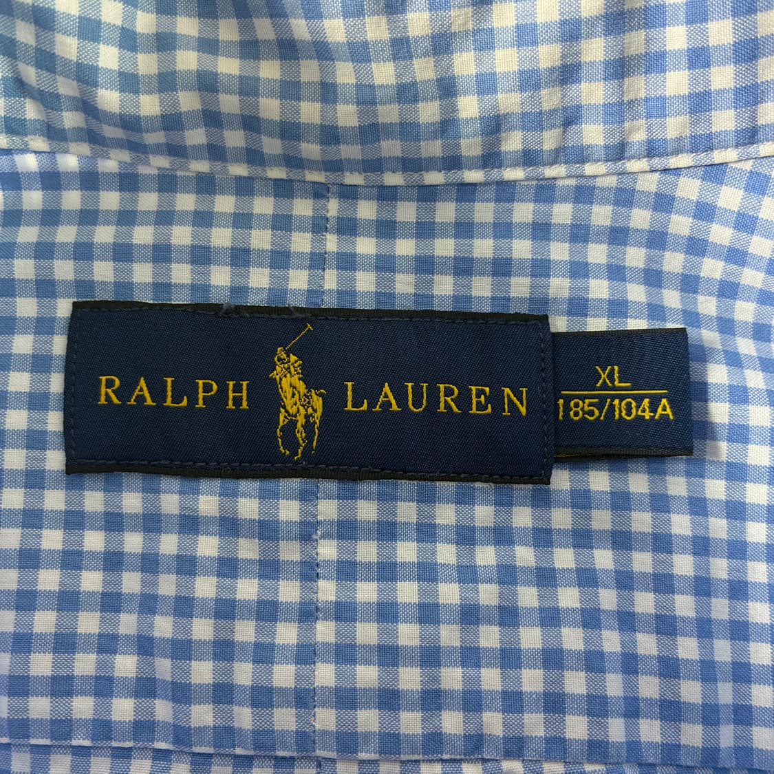 Polo  폴로 랄프로렌 자수 코튼 깅엄 체크셔츠  상품이미지4