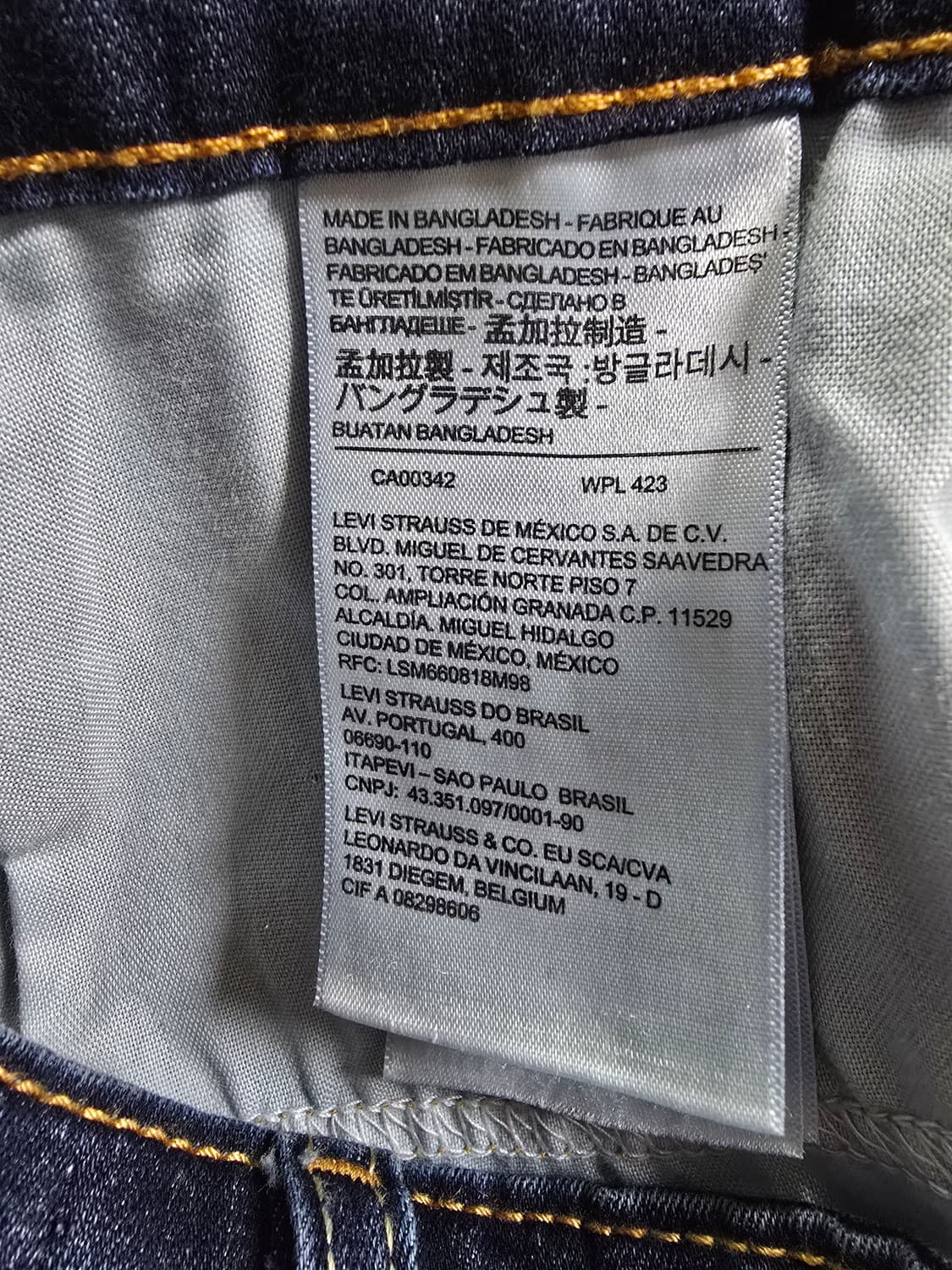 리바이스 데니즌 여성 데님 청바지 (1780) 상품이미지5