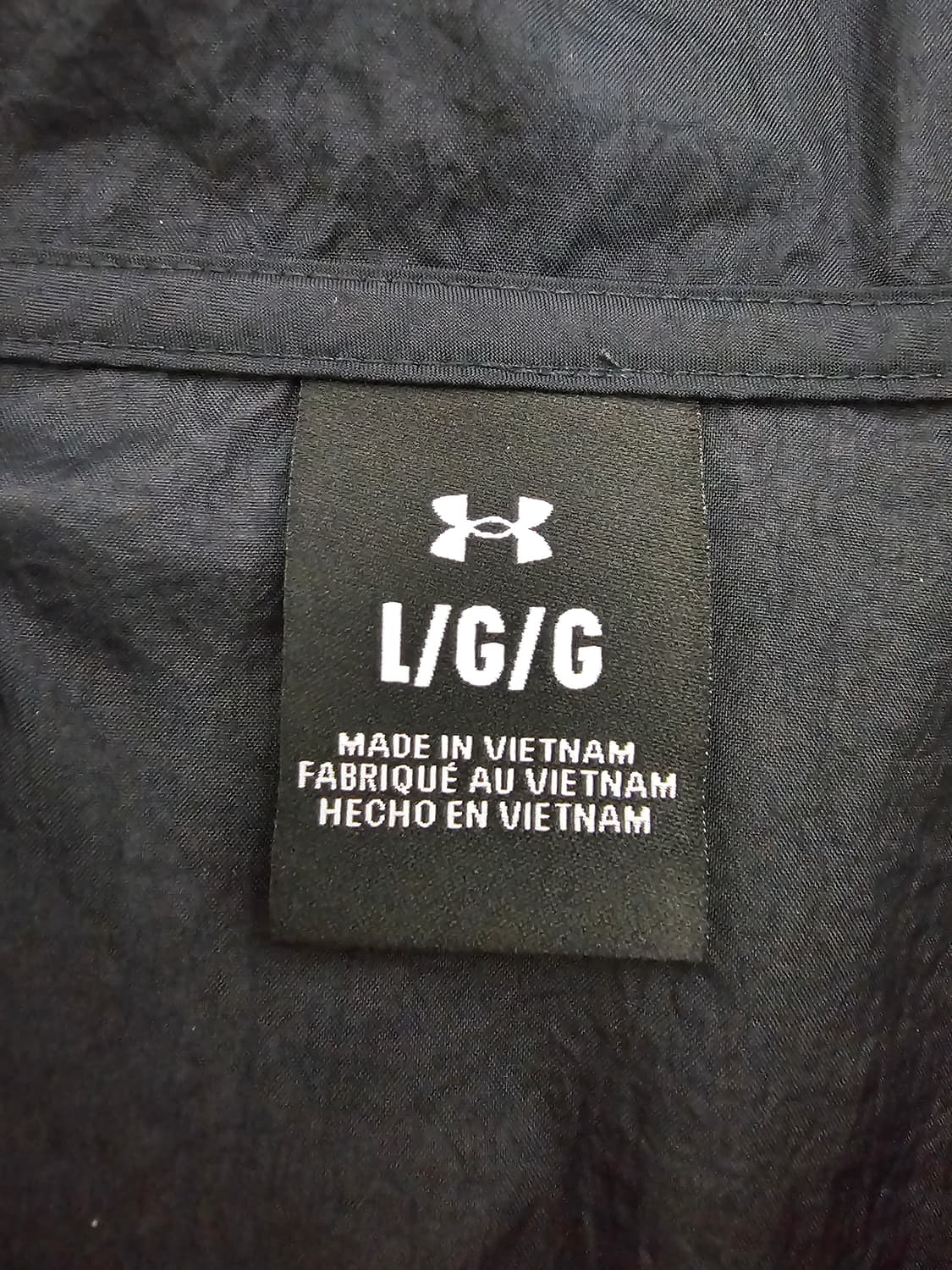 언더아머 우븐 바람막이 자켓 L 상품이미지3