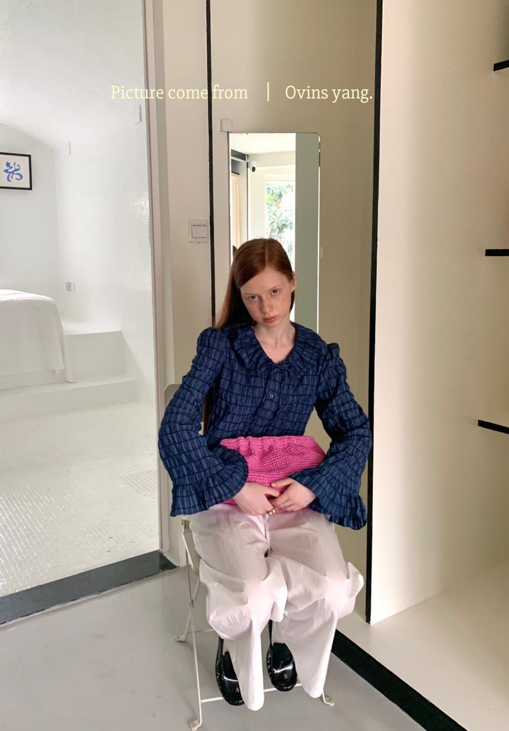 ovins yang 브랜드 french frill shirt 상품이미지3