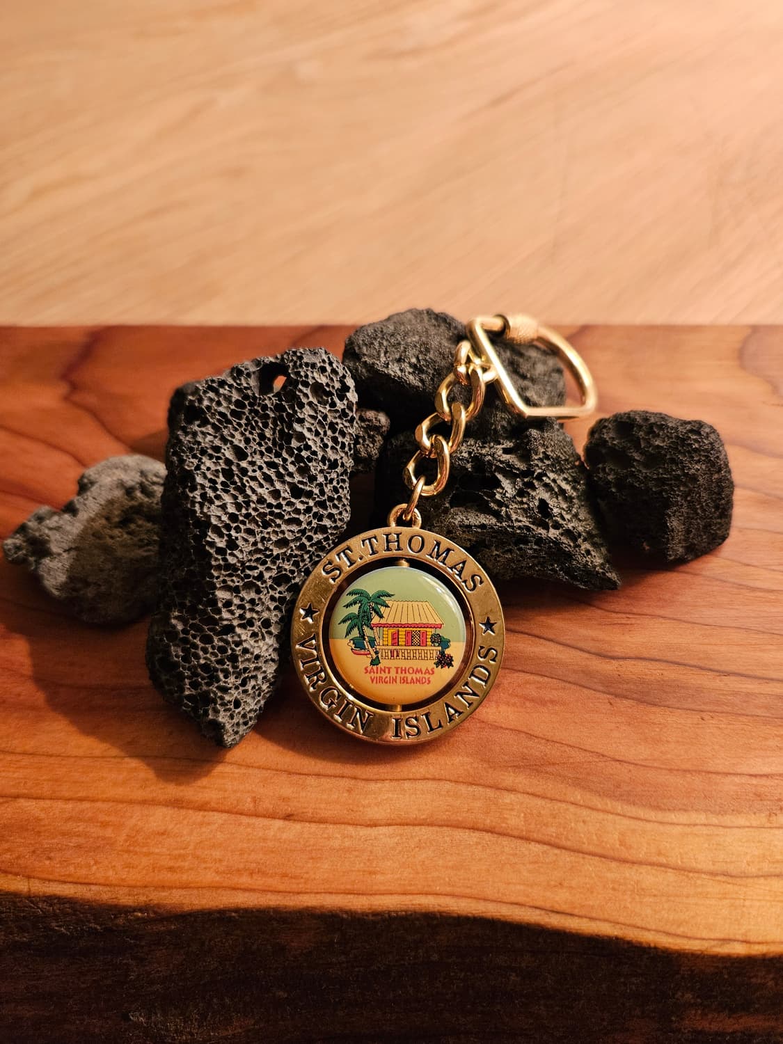St.Thomas 버진 아일랜드 빈티지 키링 상품이미지1